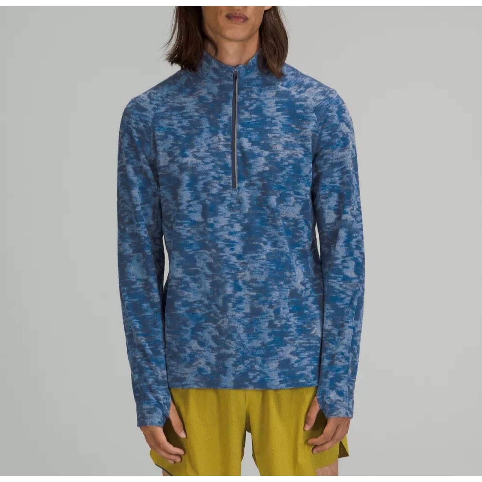 Lululemon Lululemon Surge Warm Half Zip Pullover Running Gym Mens XL Size US XL / EU 56 / 4 - 9 Thumbnail