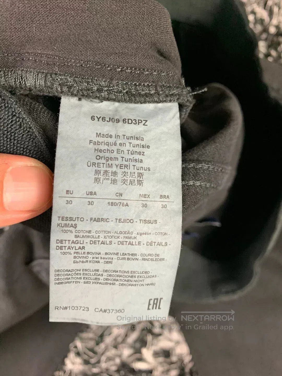 Armani Armani Jeans Loose Fit Denim Pants. Size US 30 / EU 46 - 5 Thumbnail