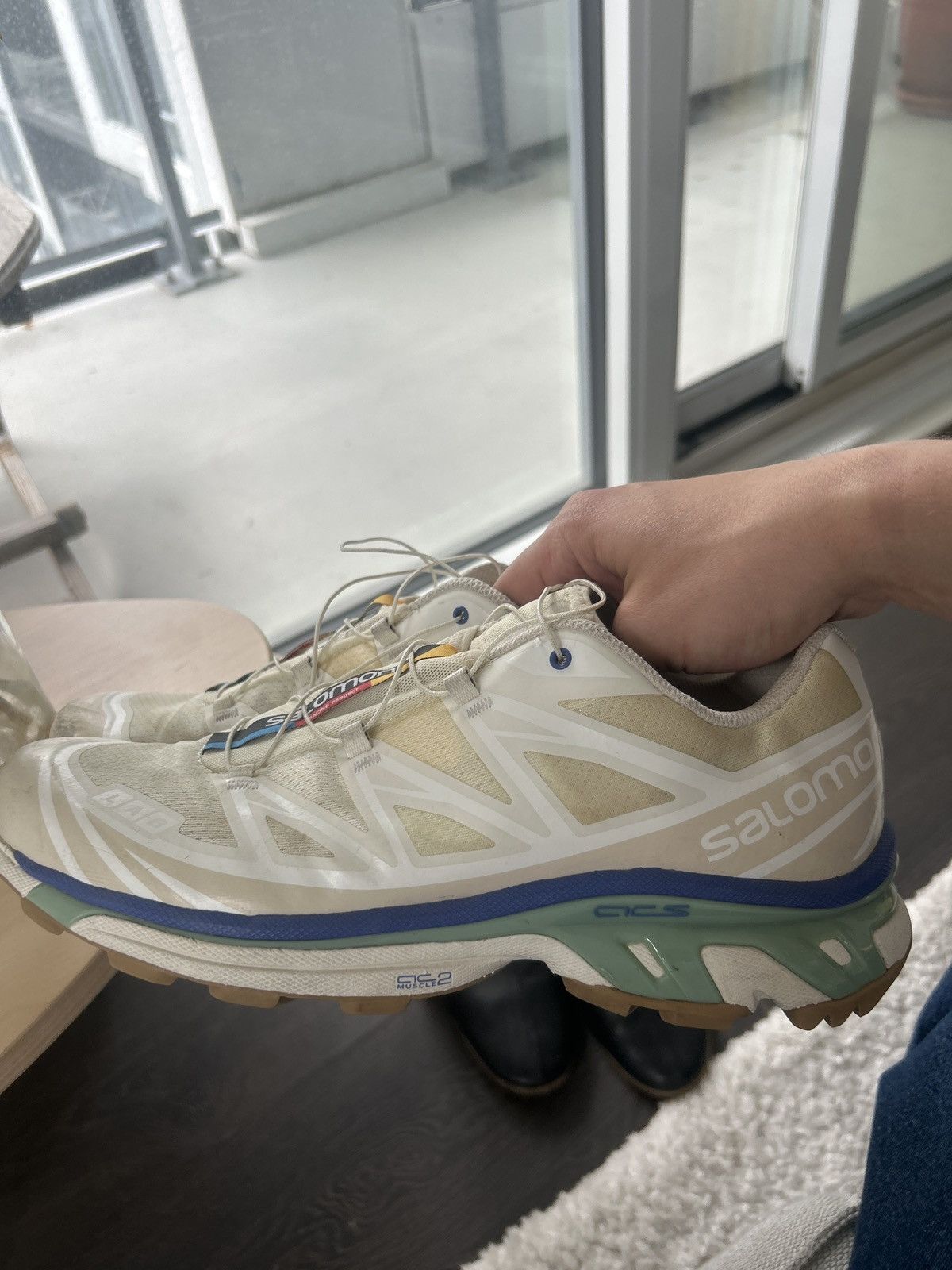 Blue and Grey B22 Runners