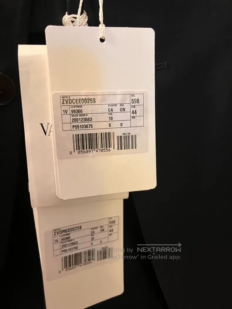 Valentino Valentino Men's suit set Size 44S - 6 Thumbnail