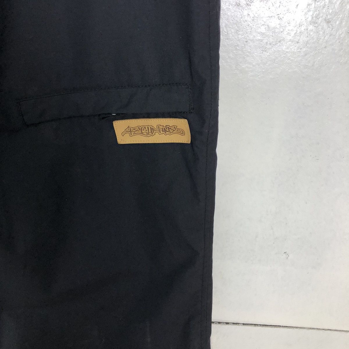 Japanese Brand 🔥OVERSIZED SKI PANTS PUNK DESIGN OVER PRINT Size US 31 - 9 Thumbnail