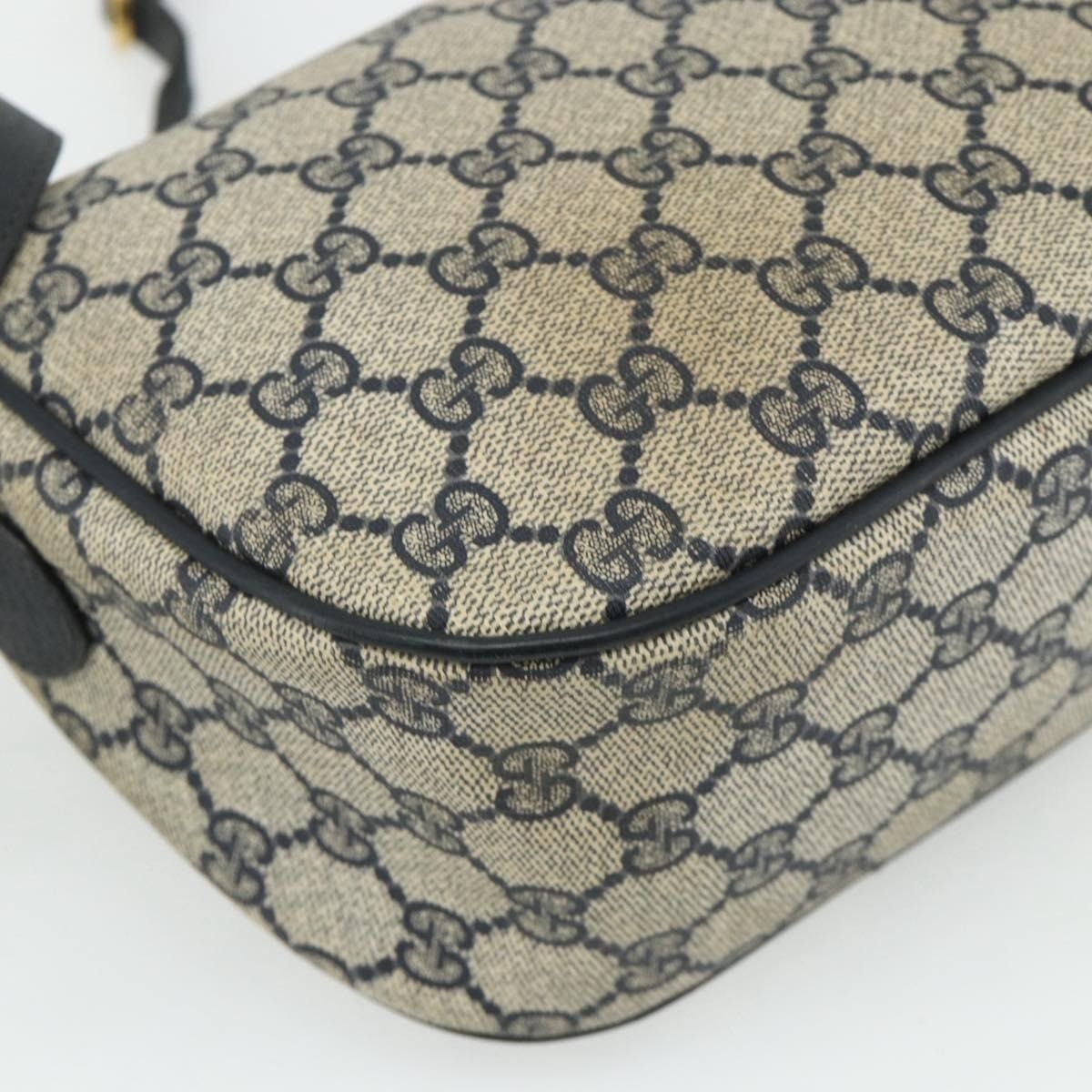 Gucci Gucci GG Supreme Web Shoulder Bag 89 Blue Size ONE SIZE - 2 Thumbnail