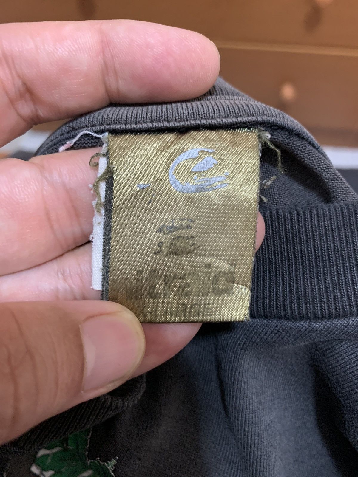 Nitraid Vintage Japanese Brand Nitraid Distressed Faded Tee Size US XL / EU 56 / 4 - 14 Thumbnail