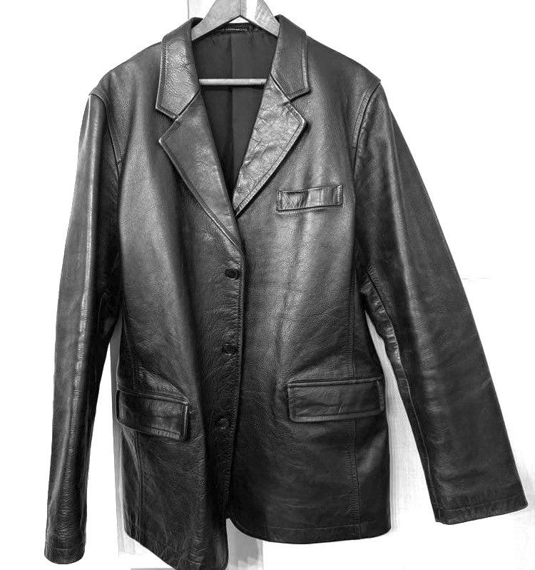 Yohji Yamamoto Rare y's for men Horsehide Jacket Leather Jacket Size US L / EU 52-54 / 3 - 1 Thumbnail