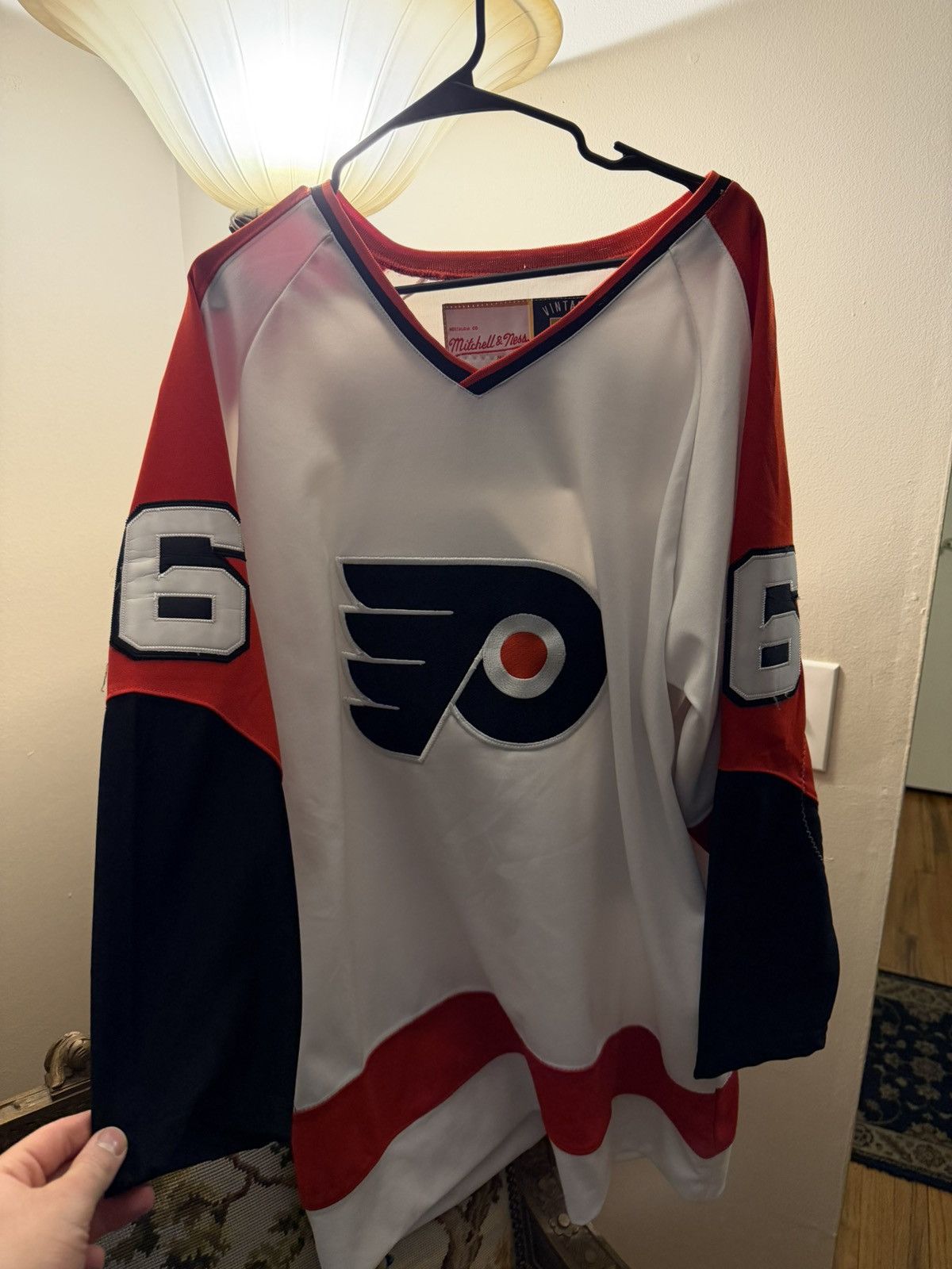 Mitchell & Ness Philidelphia Flyers NHL vintage Mitchell and Ness jersey Size US XL / EU 56 / 4 - 1 Thumbnail