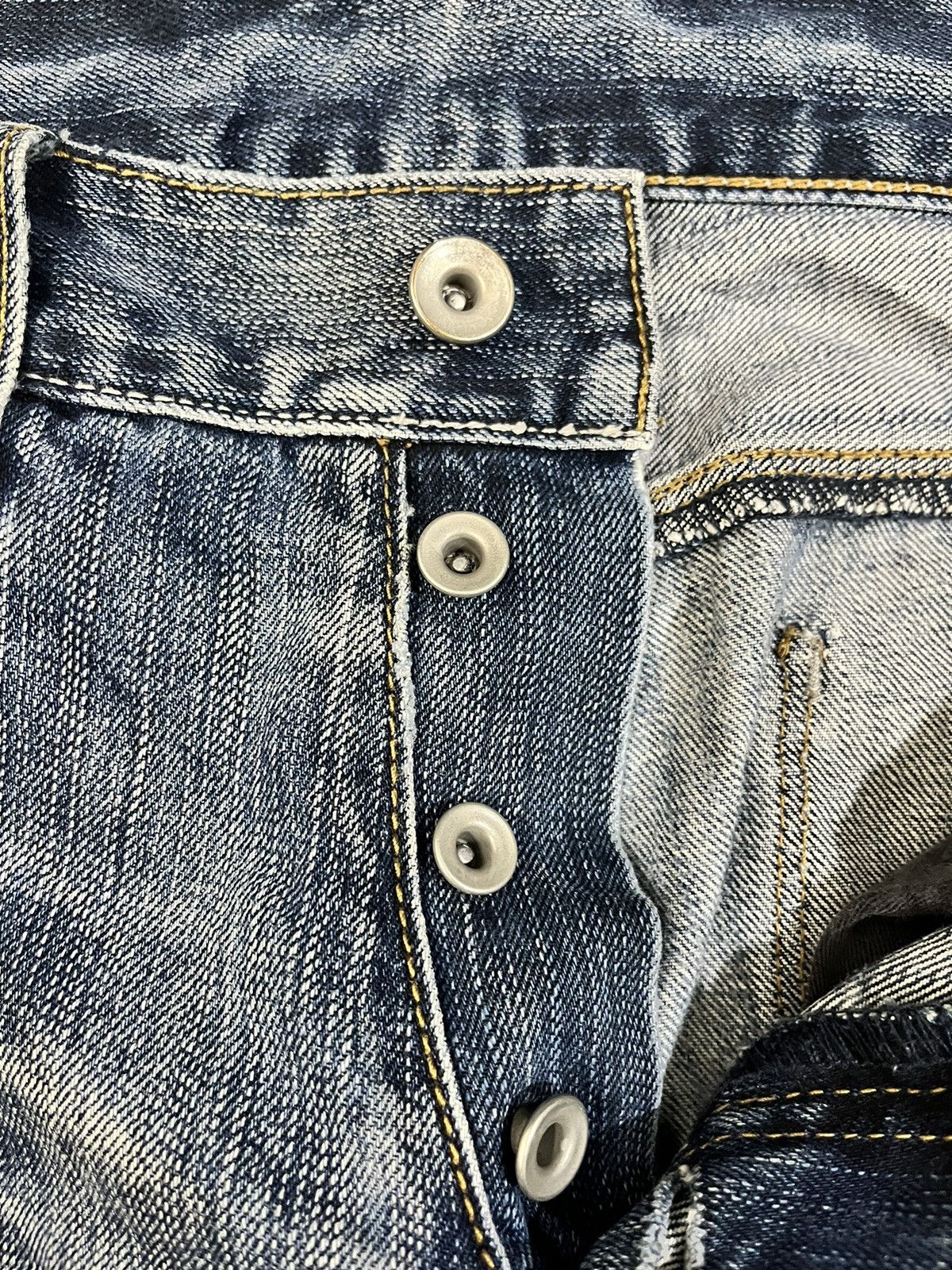 Beauty Beast Vintage Boycott Flare Distressed Denim Size US 33 - 9 Thumbnail