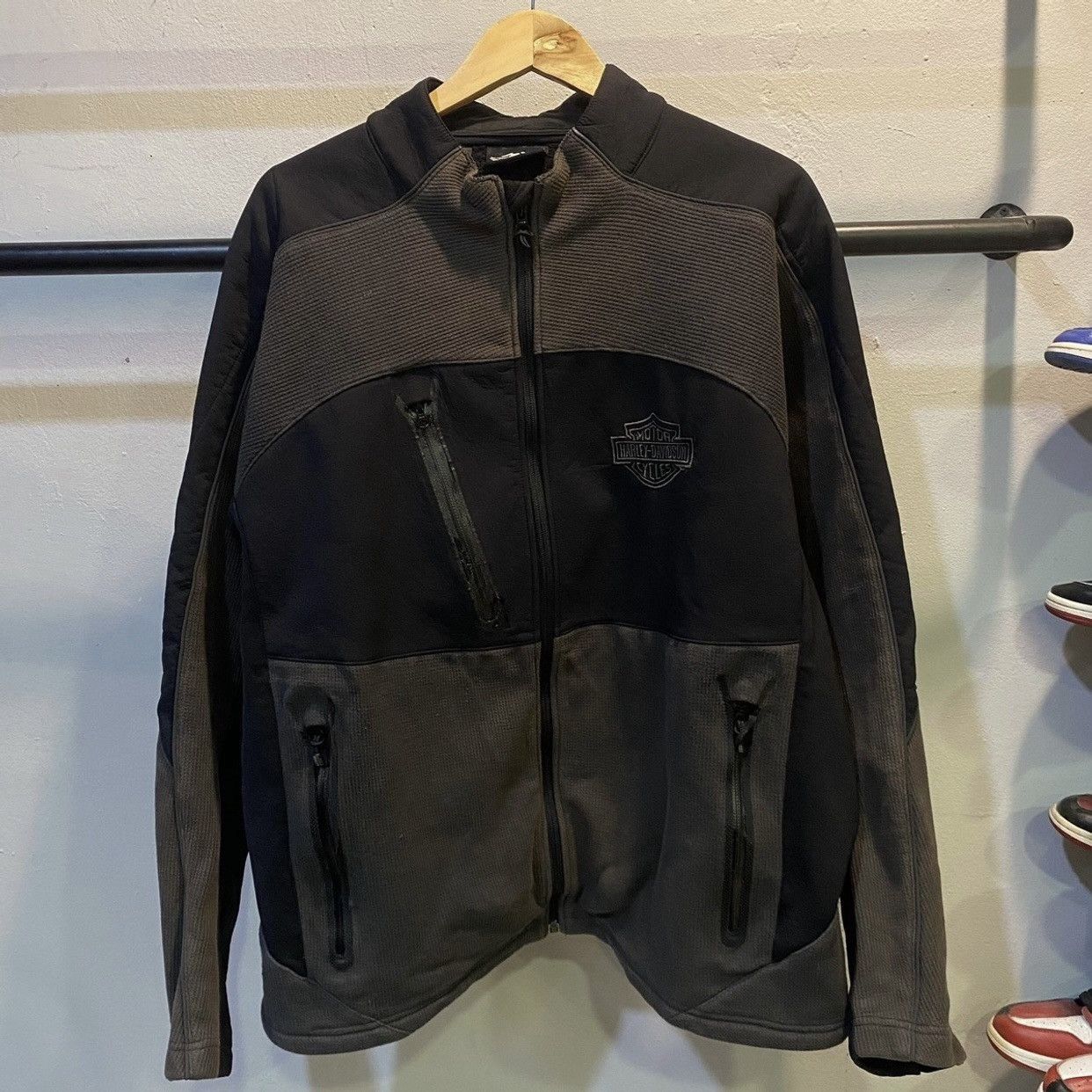 Harley Davidson 2008 Harley-Davidson men's motorcycle jacket Size 2XL Size US XXL / EU 58 / 5 - 1 Thumbnail