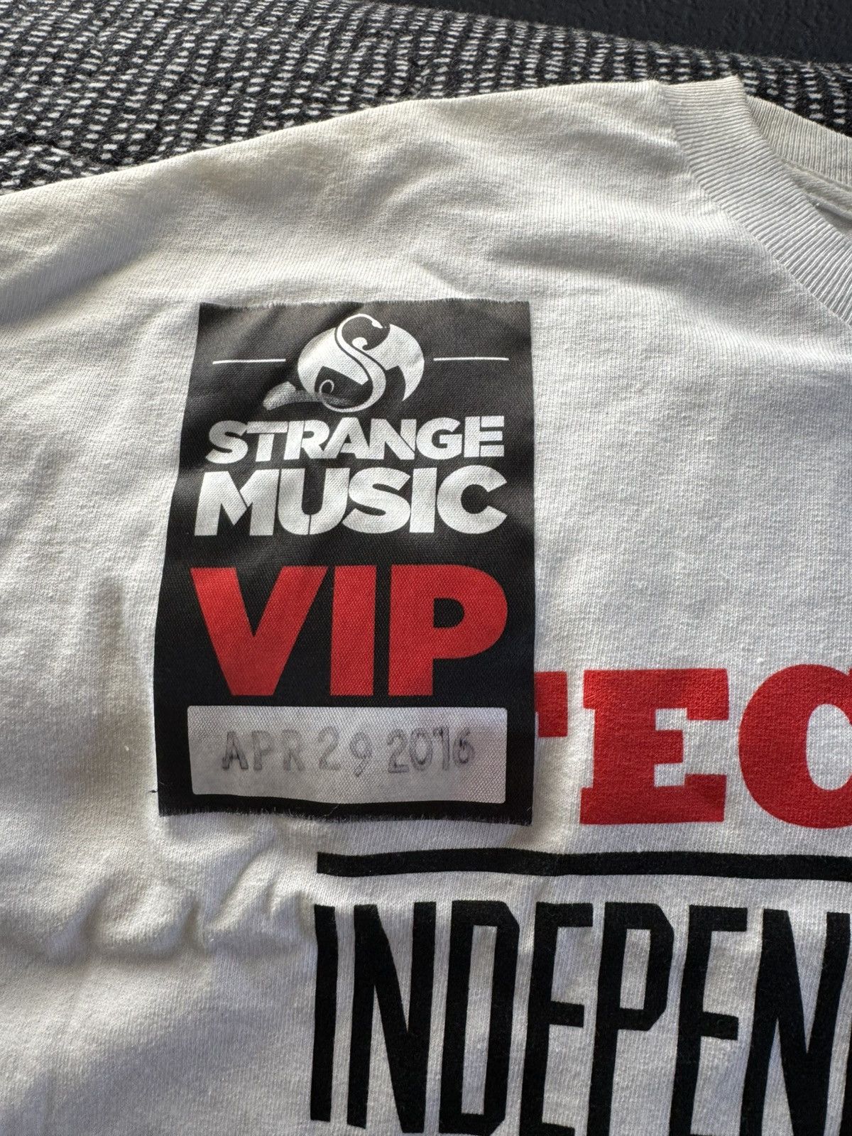 Other Tech N9NE Independent Powerhouse Tour 2016 Signed Shirt Size US XL / EU 56 / 4 - 2 Thumbnail