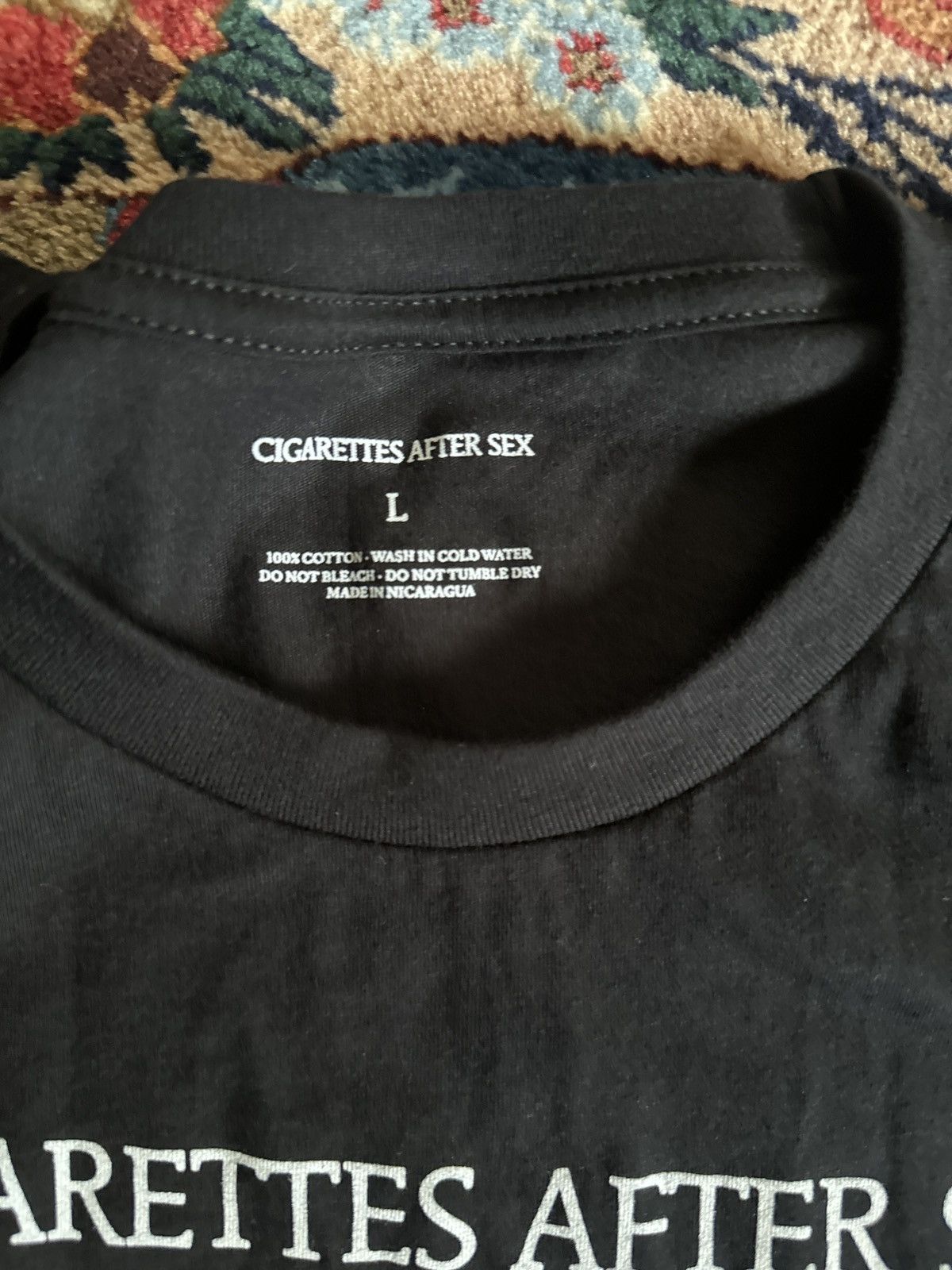 Vintage Cigarettes After Sex 2024 Tour Tee Size US L / EU 52-54 / 3 - 2 Thumbnail