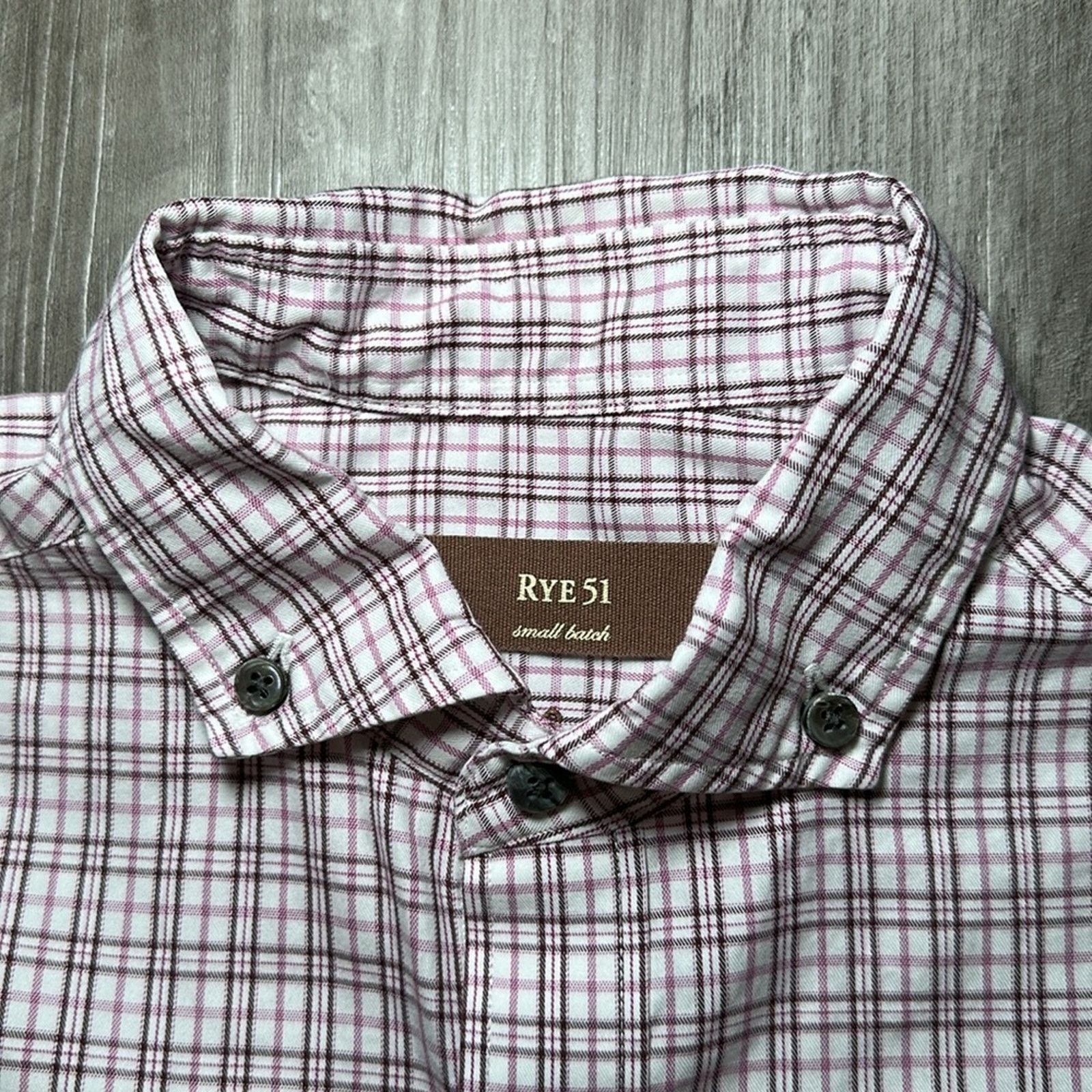 Other Rye51 Small Batch Plaid Long Sleeve Button Down - Small Size US S / EU 44-46 / 1 - 6 Thumbnail