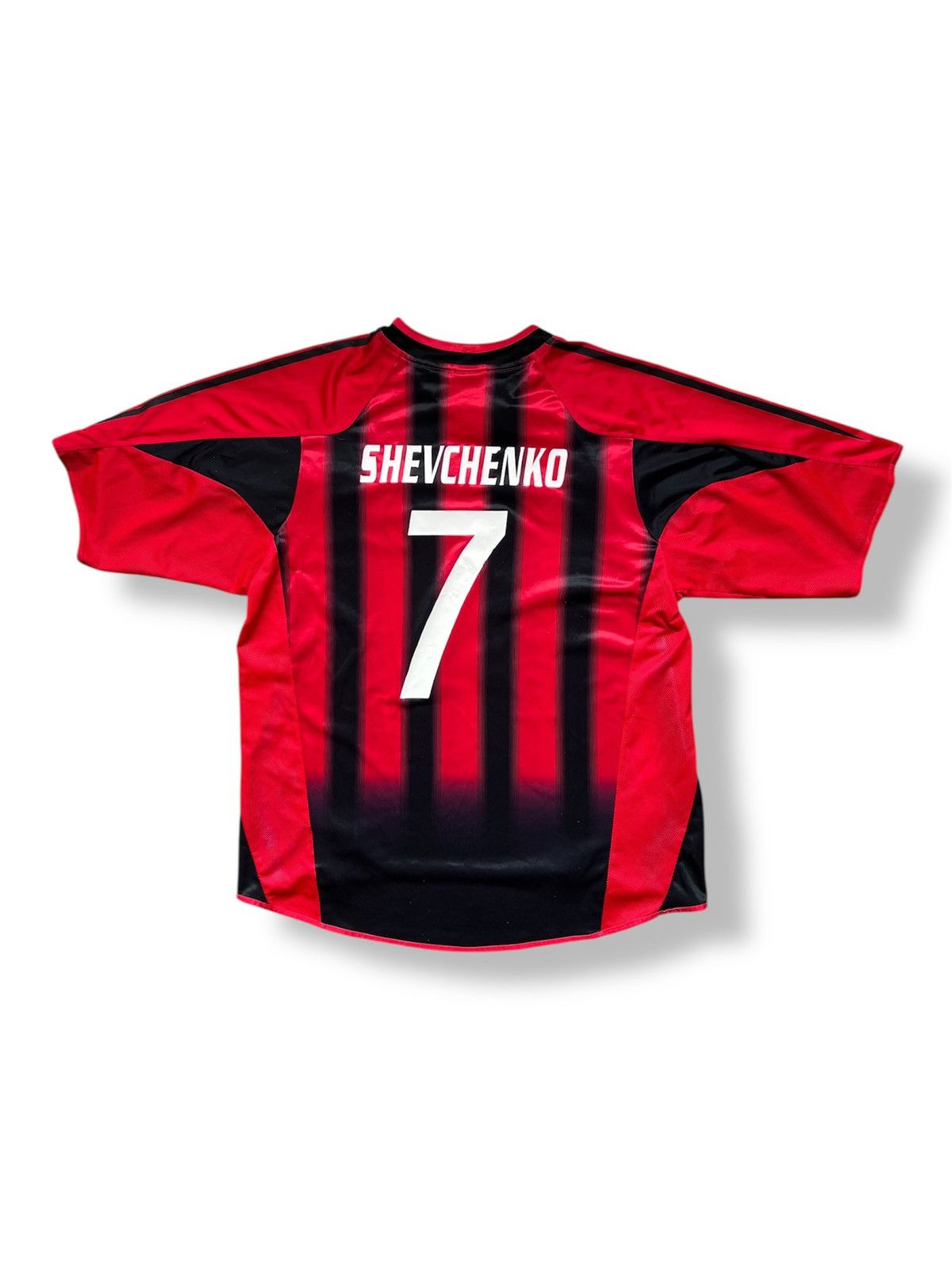 Adidas 2004/05 Adidas AC Milan #7 SHEVCHENKO Home Soccer Jersey XL Size US XL / EU 56 / 4 - 1 Thumbnail