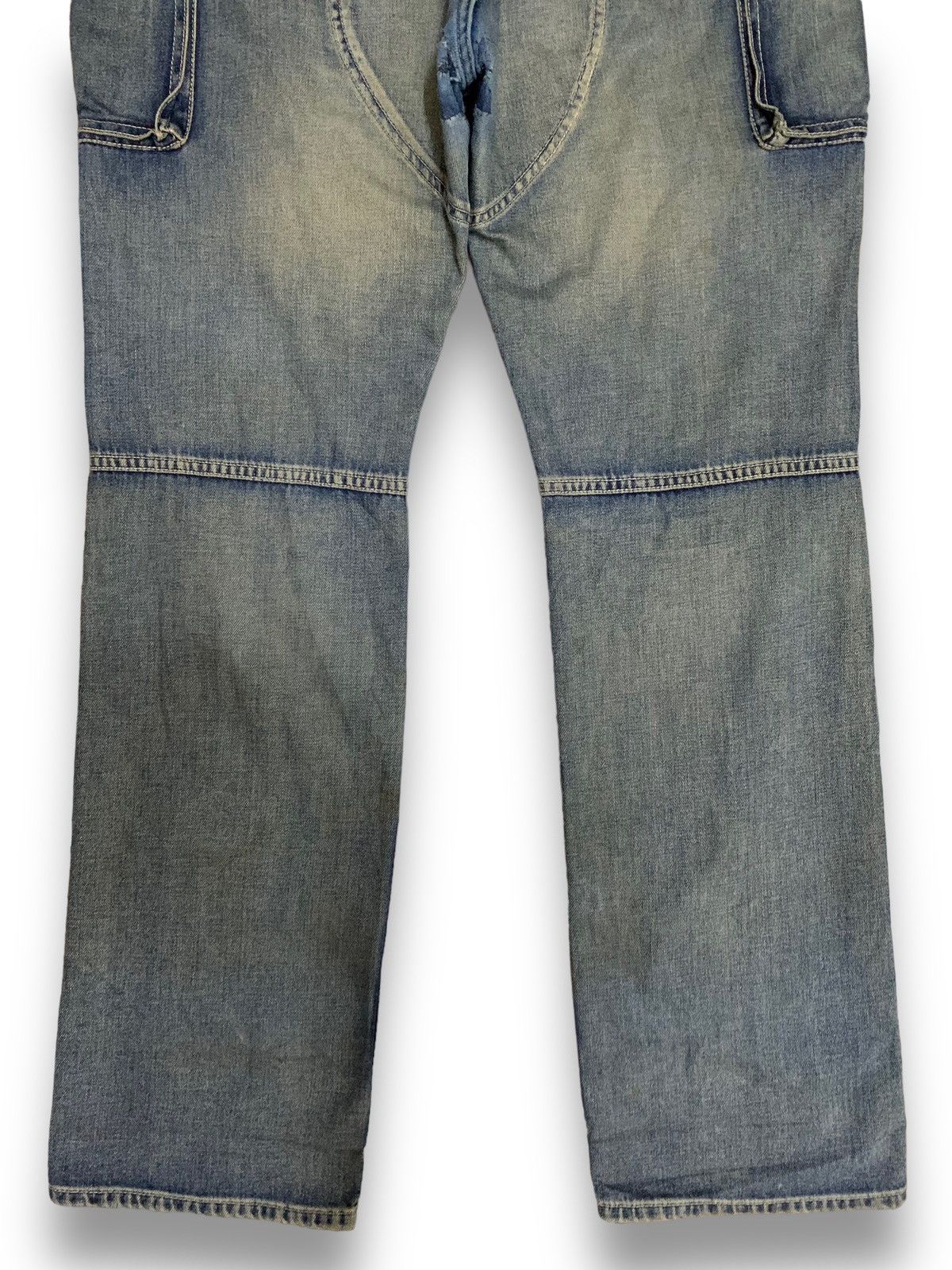Japanese Brand Vintage Japanese Brand Mud Wash Baggy Fatigue Bush Jeans Size US 34 / EU 50 - 18 Thumbnail