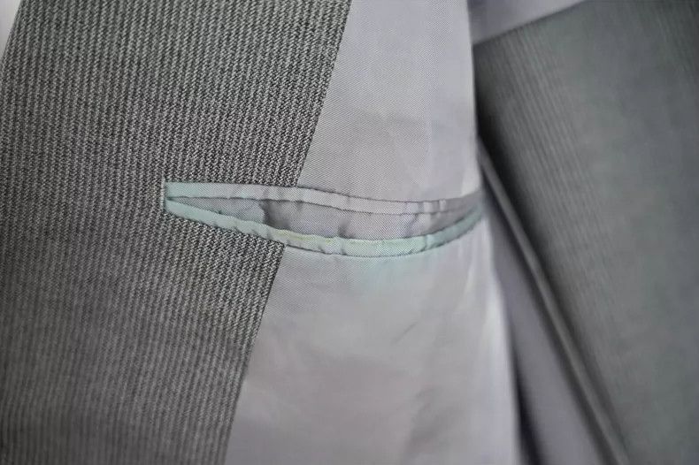 Yohji Yamamoto Yohji Yamamoto Yohji Yamamoto 90s Black Gray Striped Suit Size US M / EU 48-50 / 2 - 7 Thumbnail