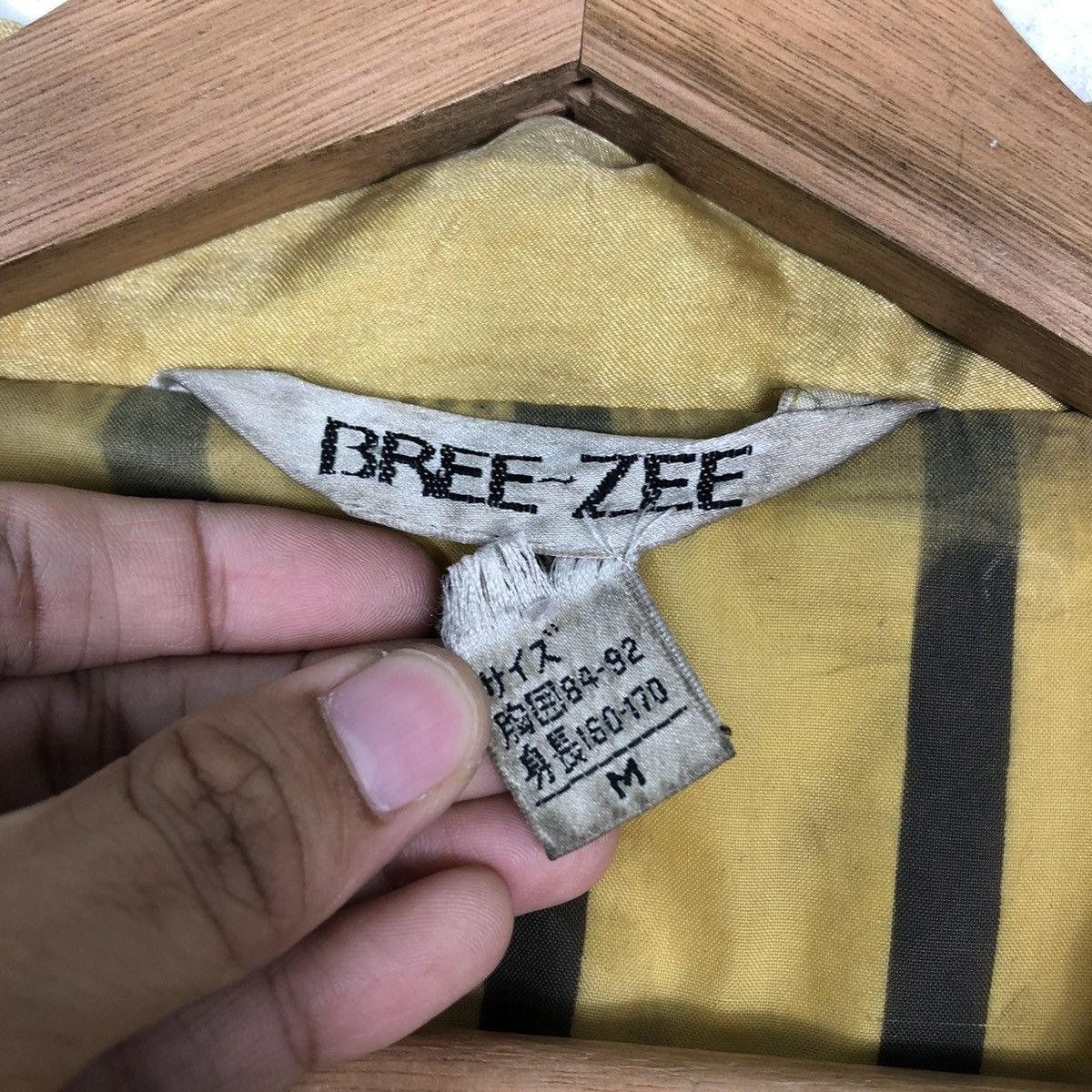Japanese Brand × Vintage 📌VINTAGE BOMBER JACKET BREE-ZEE BIG LOGO JAPAN Size US M / EU 48-50 / 2 - 19 Thumbnail