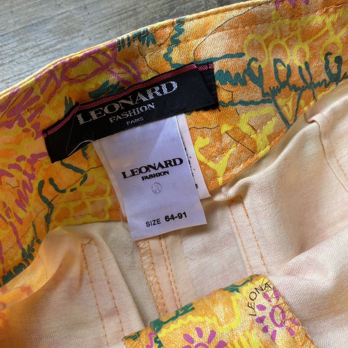 Leonard Paris Leonard paris print pants Size 26" / US 2 / IT 38 - 6 Thumbnail