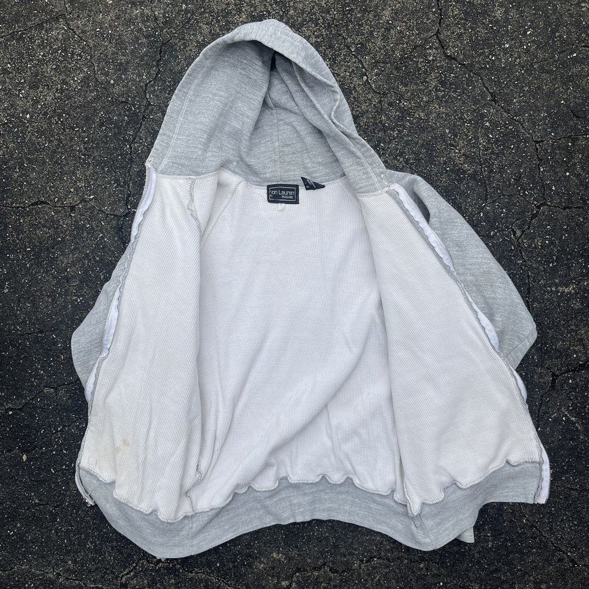 Vintage Vintage Thrashed 80s JON LAUREN Double Sided Full Zip Raglan Size US L / EU 52-54 / 3 - 3 Thumbnail