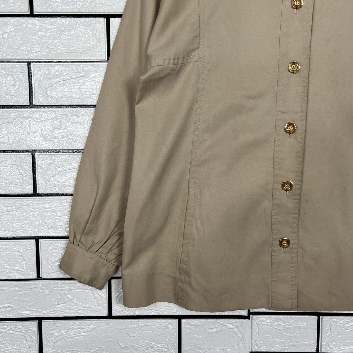 Yves Saint Laurent Vintage 90s YVES SAINT LAUREN Button Shirt Jacket #4049-C184 Size S / US 4 / IT 40 - 5 Thumbnail