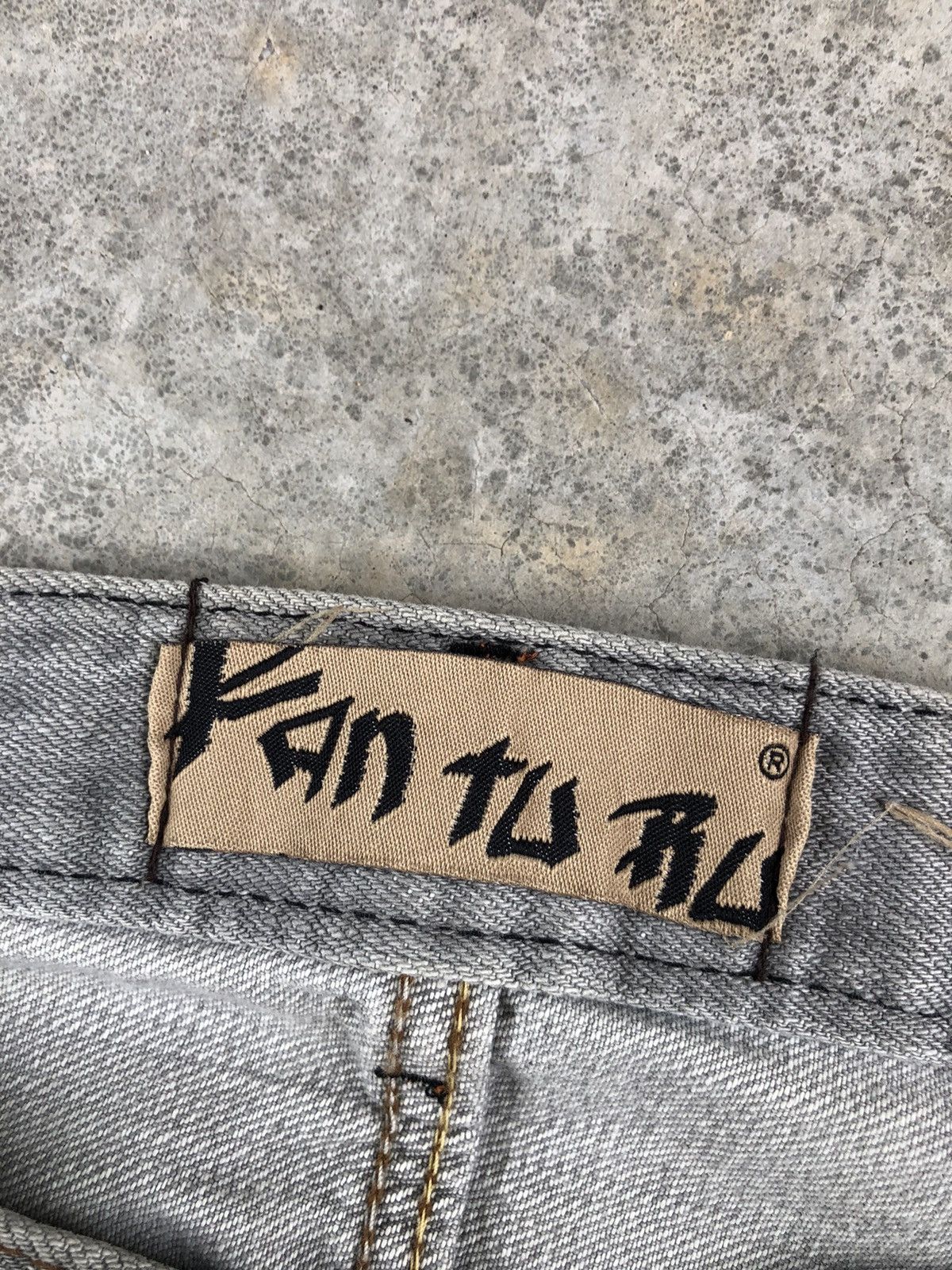 Japanese Brand Japanese Kan Tu Flared Jeans Distressed Jeans Size US 32 / EU 48 - 14 Thumbnail