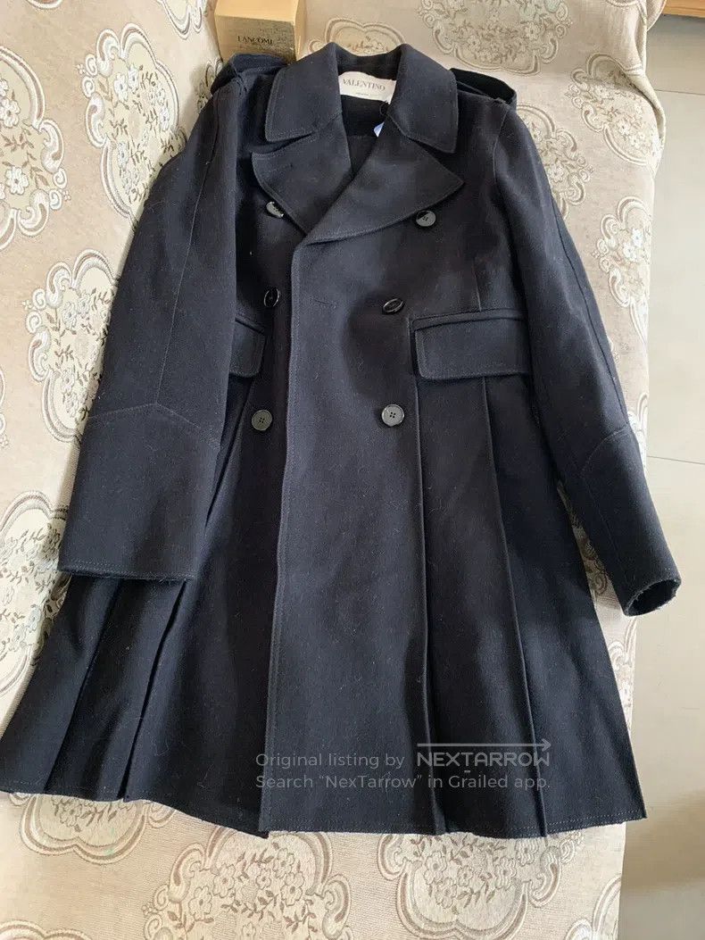 Valentino Valentino Wool coat coat Size M / US 6-8 / IT 42-44 - 2 Thumbnail