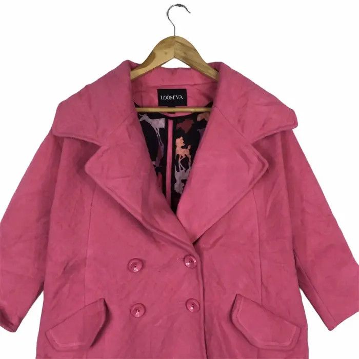 Japanese Brand Vtg LOOM’VA JAPAN DESIGNER Peacoat Jacket Windbreaker Coat Size XS / US 0-2 / IT 36-38 - 2 Thumbnail