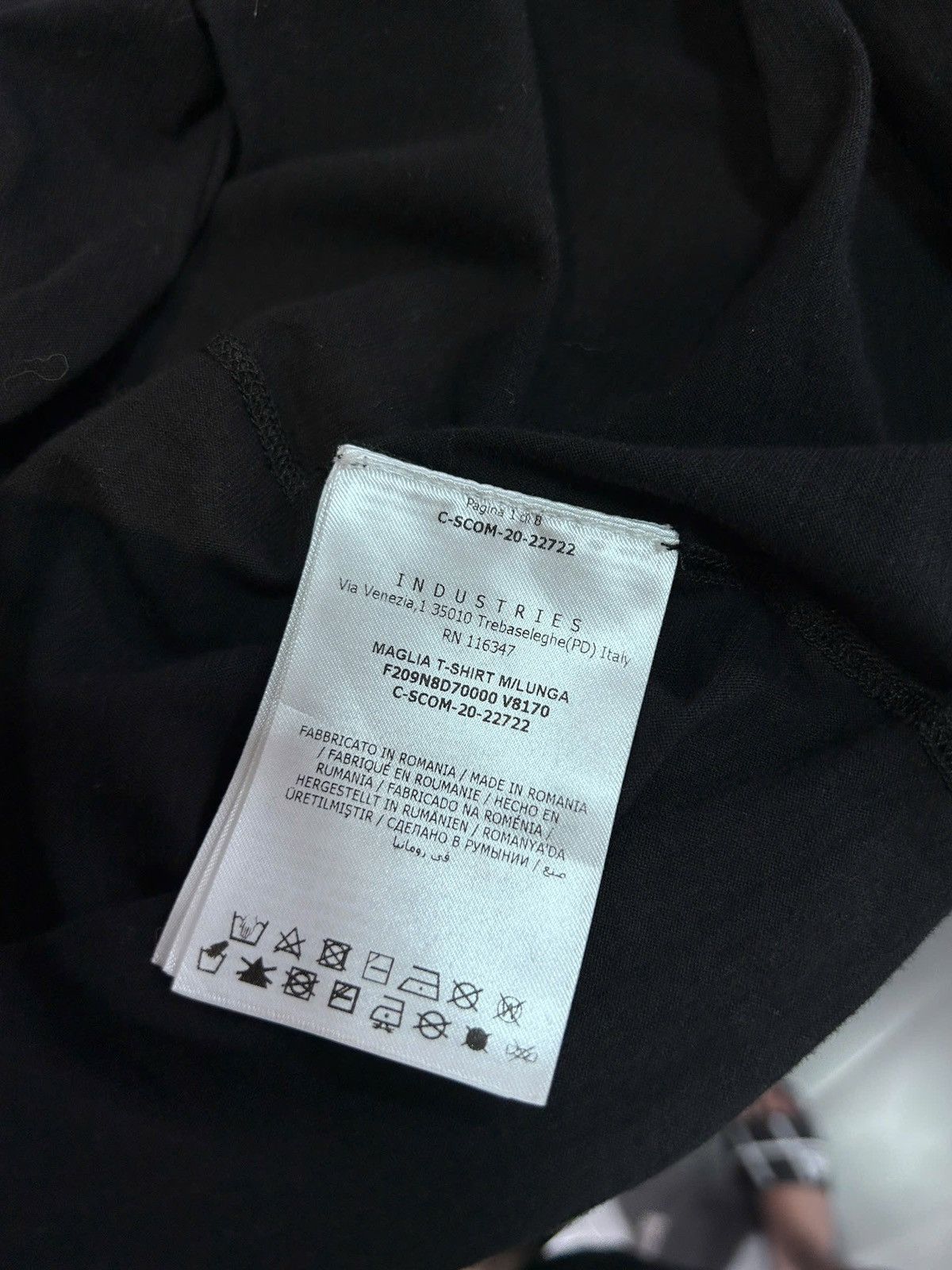 Moncler × Rick Owens Rick Owens Black Moncler Edition Level Long Sleeve Size US S / EU 44-46 / 1 - 7 Thumbnail