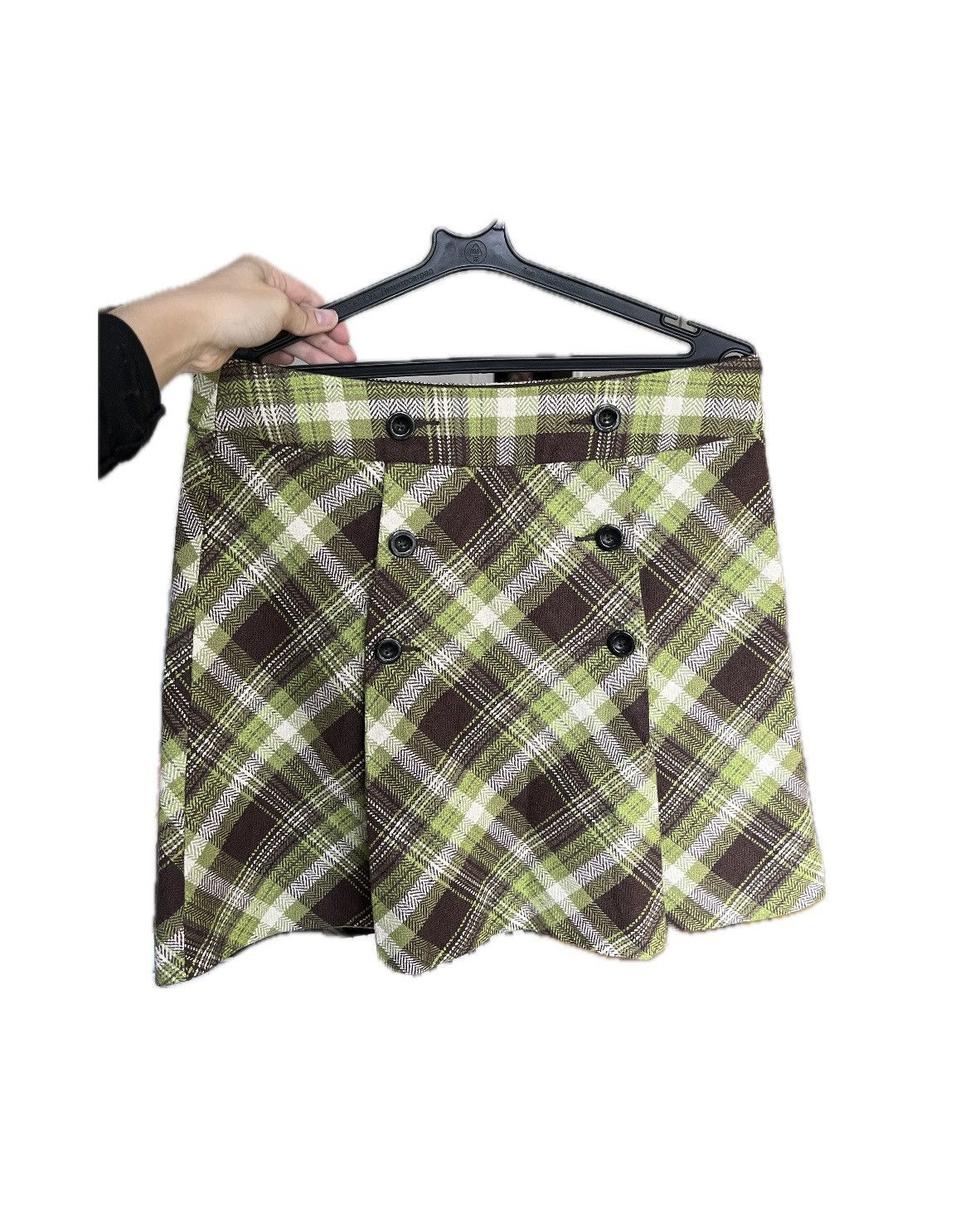 Esprit Esprit Vintage Style Plaid Mini Skirt | Y2k / Aesthetic. Size 36" / US 14 / IT 50 - 1 Thumbnail