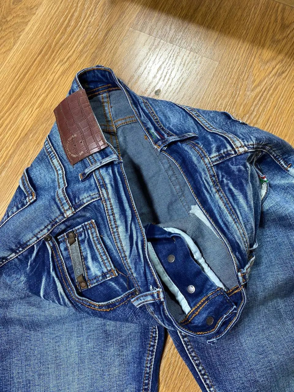 Diesel × Vintage BAGGY DENIM Diesel Pants Mom Jeans Blue Vintage Y2k Style Size US 33 - 17 Thumbnail