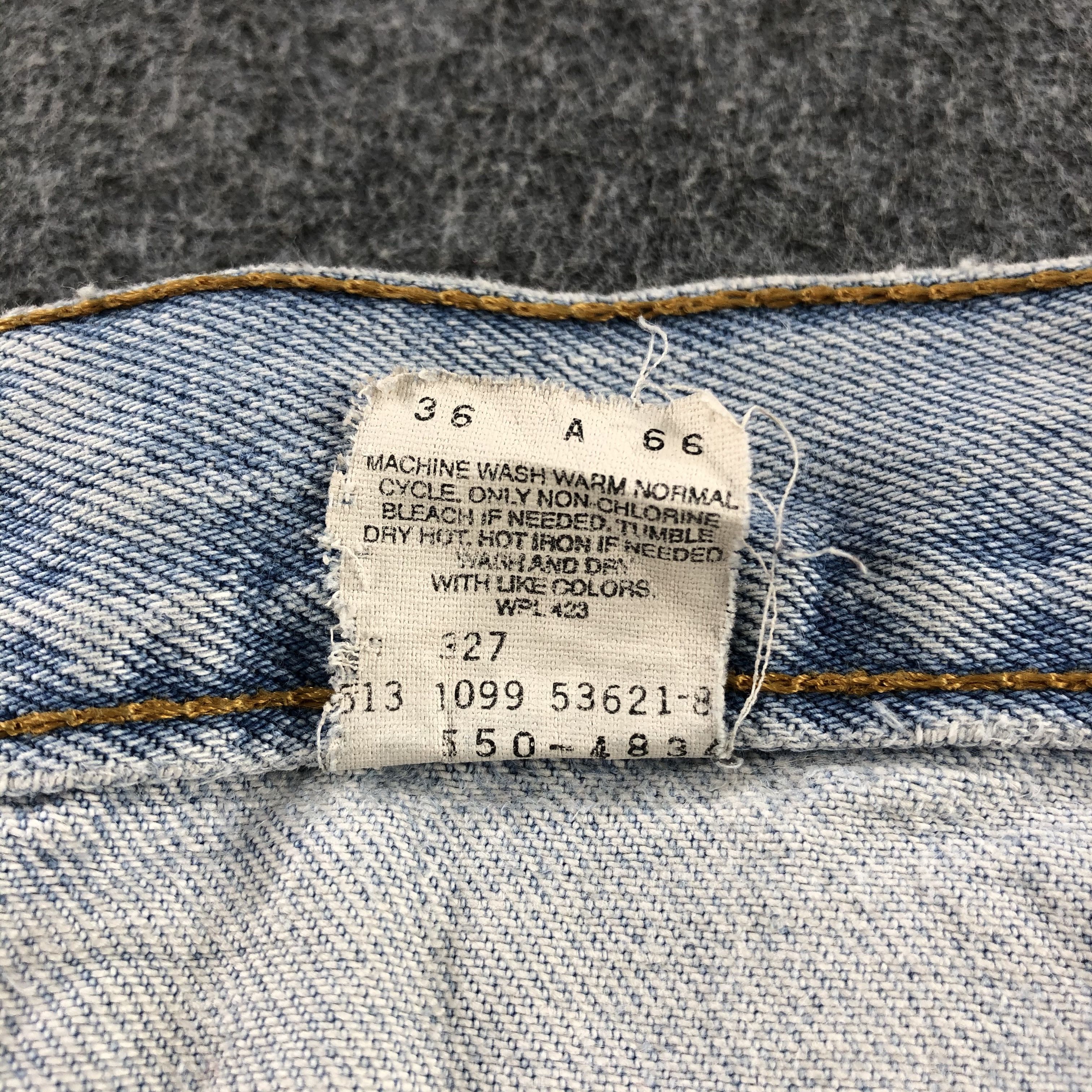 Levi's Vintage 90s Light Wash Levis 550 Jeans-J2331 Size US 38 / EU 54 - 14 Thumbnail