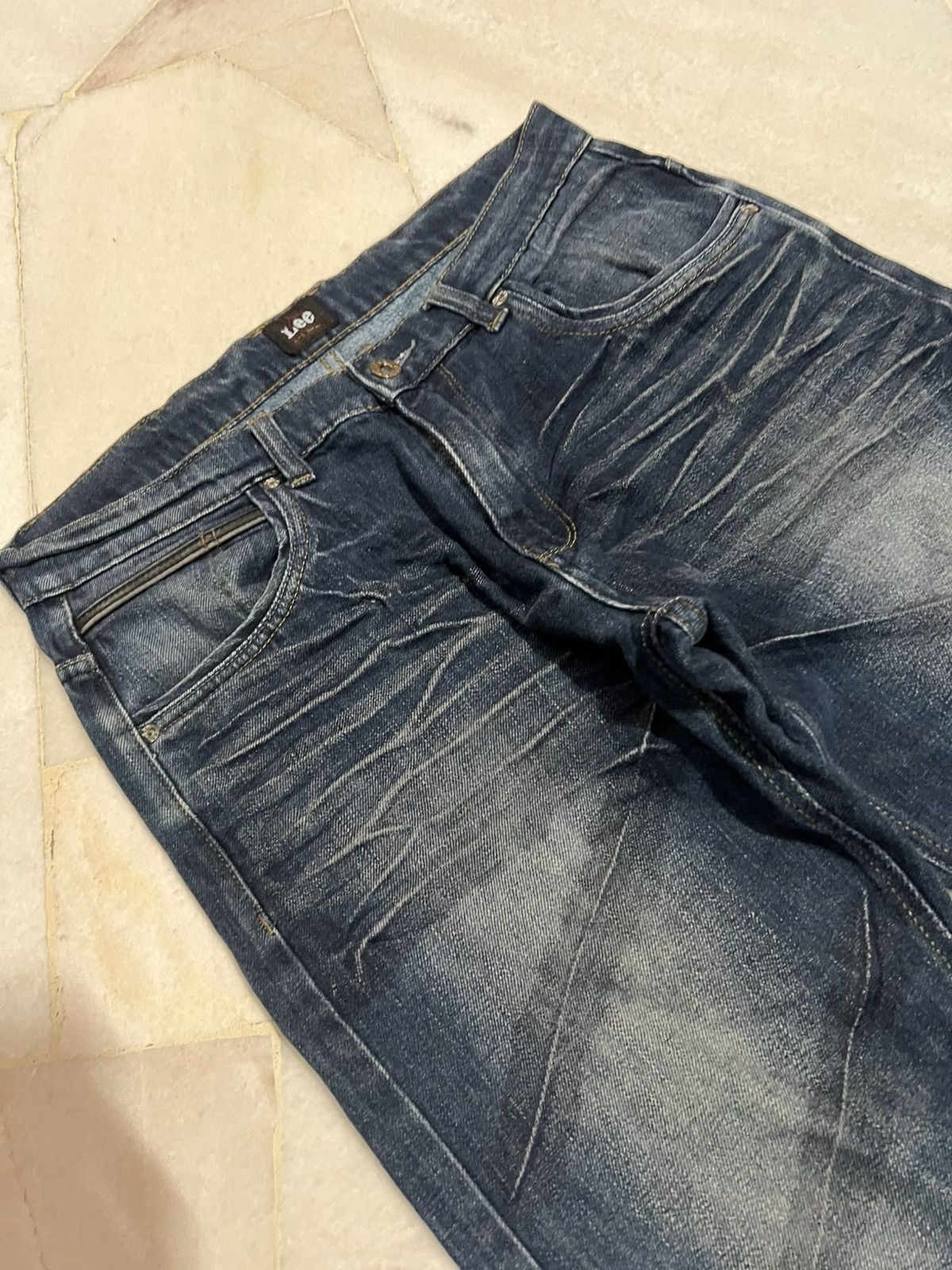 Japanese Brand 🌈Flare 90’s Lee Cowboy Washed jeans Size US 32 / EU 48 - 7 Thumbnail