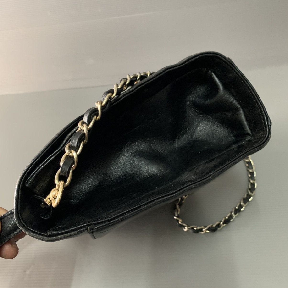 Givenchy Givenchy Black Leather Kelly Top Bag Size ONE SIZE - 6 Thumbnail
