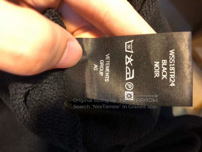 Vetements Vetements Fake Two-Piece Sweatshirt Size US S / EU 44-46 / 1 - 5 Thumbnail