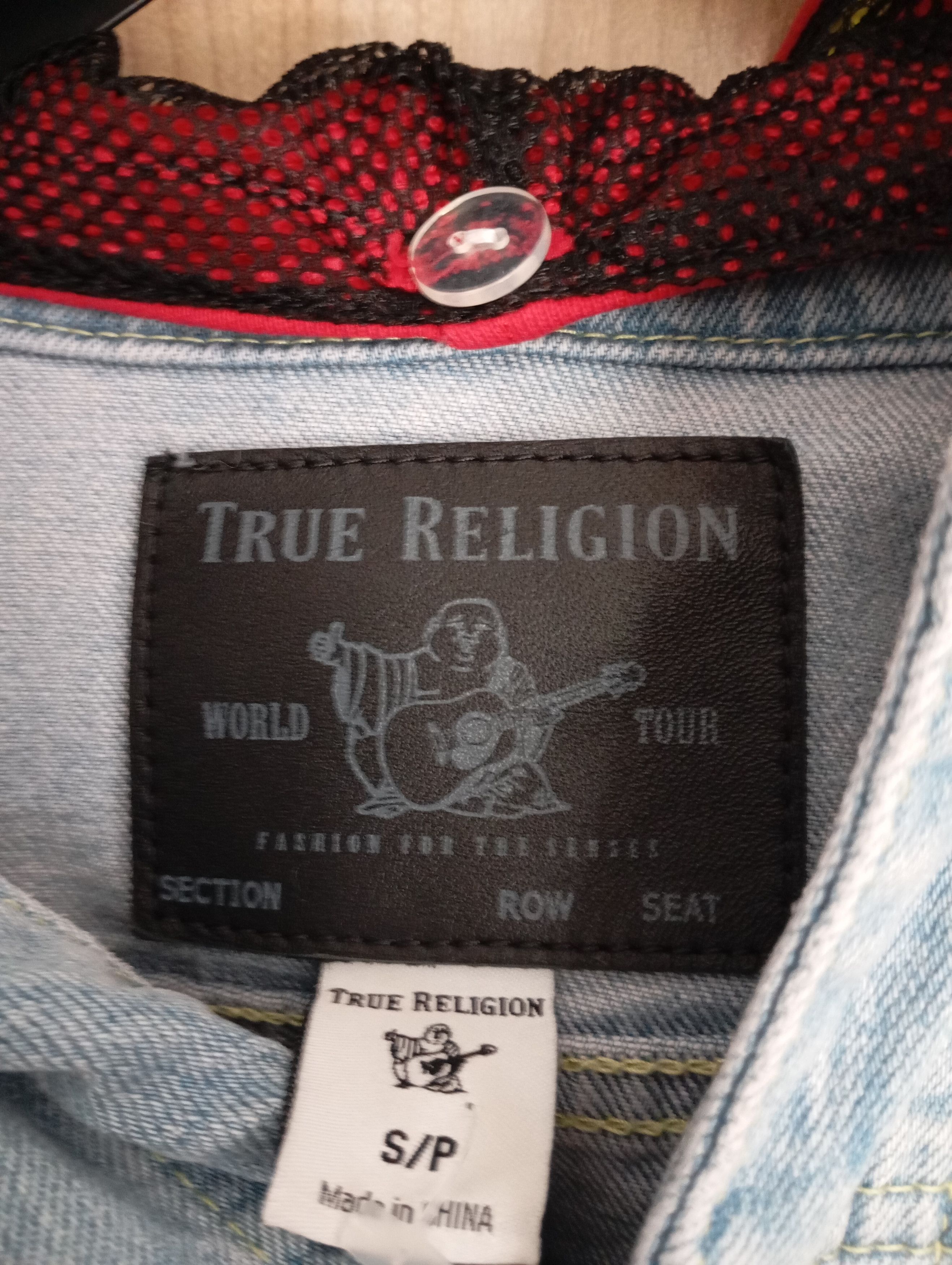 True Religion × Vintage True Religion Hooded Jean Trucker Jacket Size S / US 4 / IT 40 - 5 Thumbnail