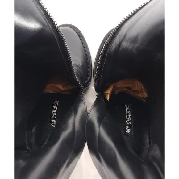 Ann Demeulemeester Ann Demeulemeester Over The Knee Stretch Leather Boots 35 5 Size US 5 / IT 35 - 9 Thumbnail