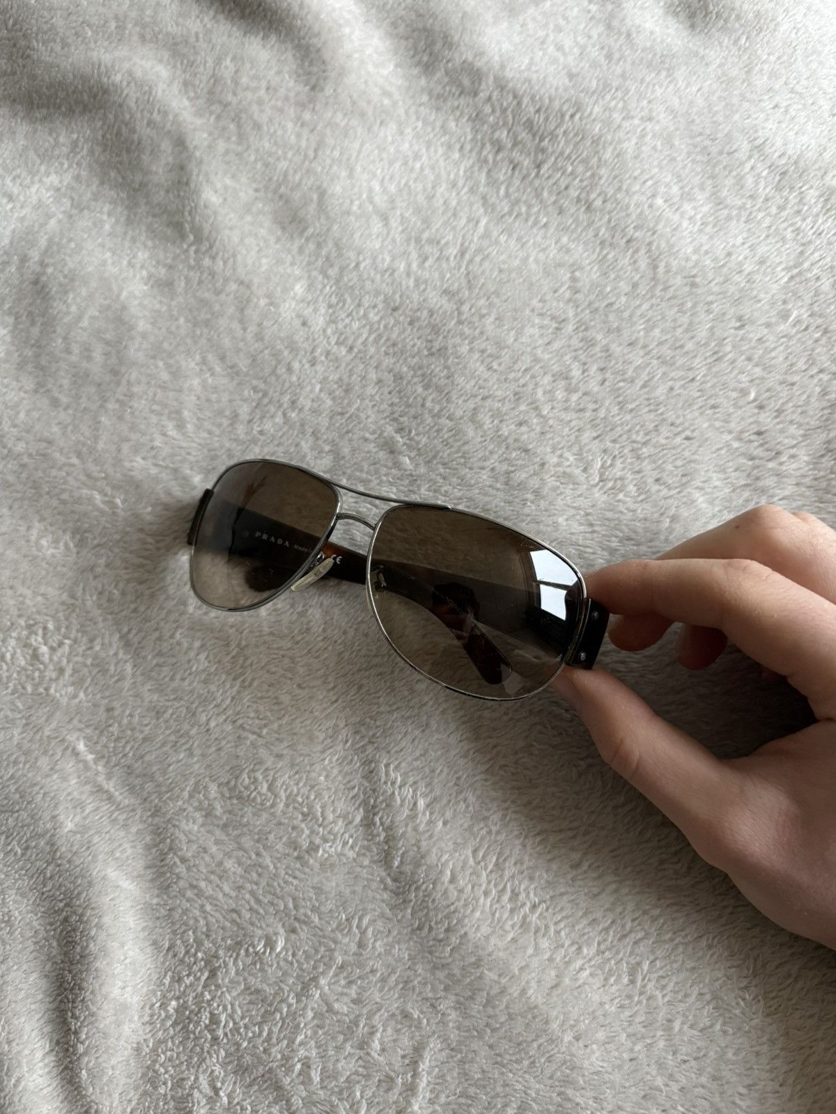 Prada Vintage Prada sunglasses Aviator Size ONE SIZE - 1 Thumbnail