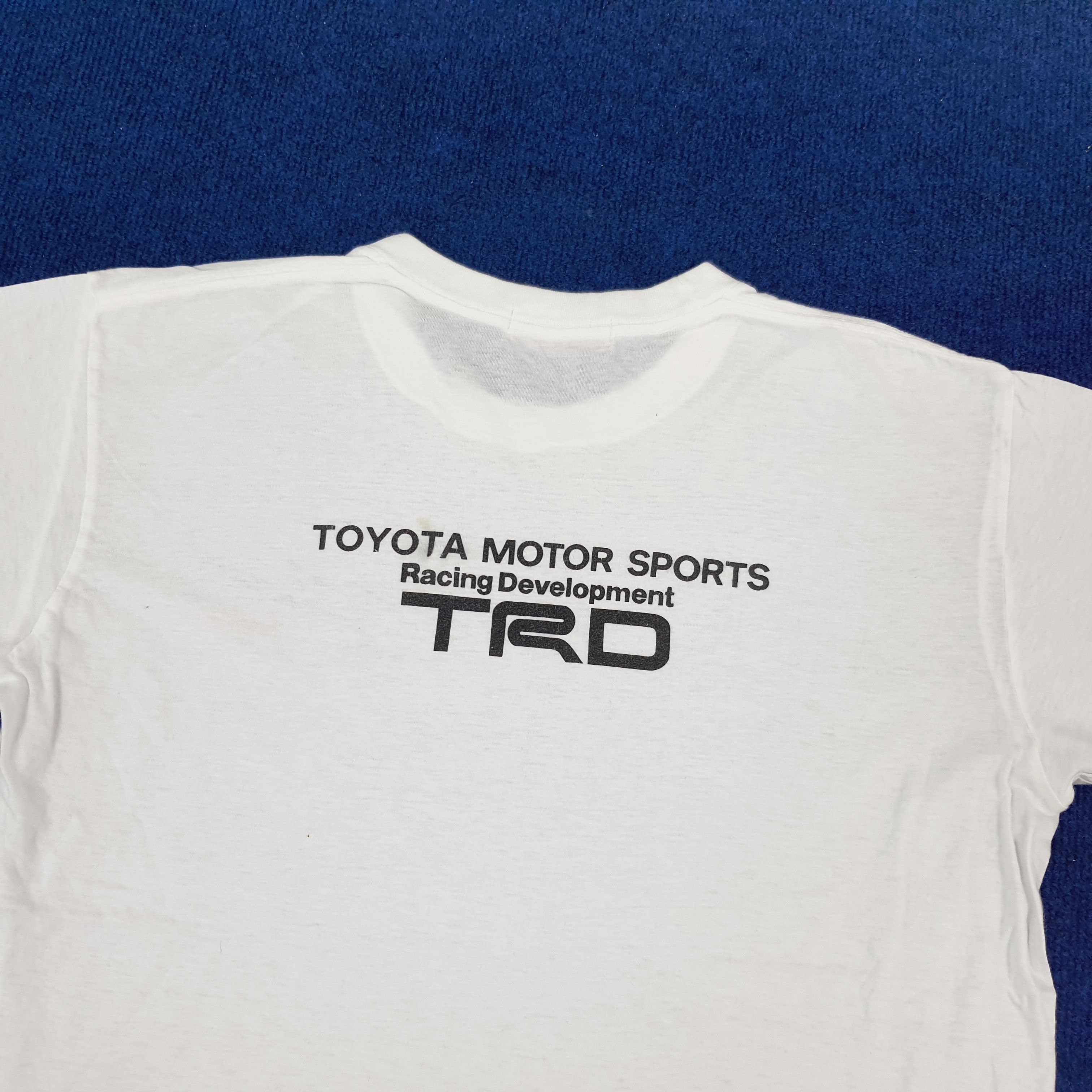 Japanese Brand × Vintage Vintage TRD Toyota Motorsports Racing Development Tshirt Size US L / EU 52-54 / 3 - 2 Thumbnail