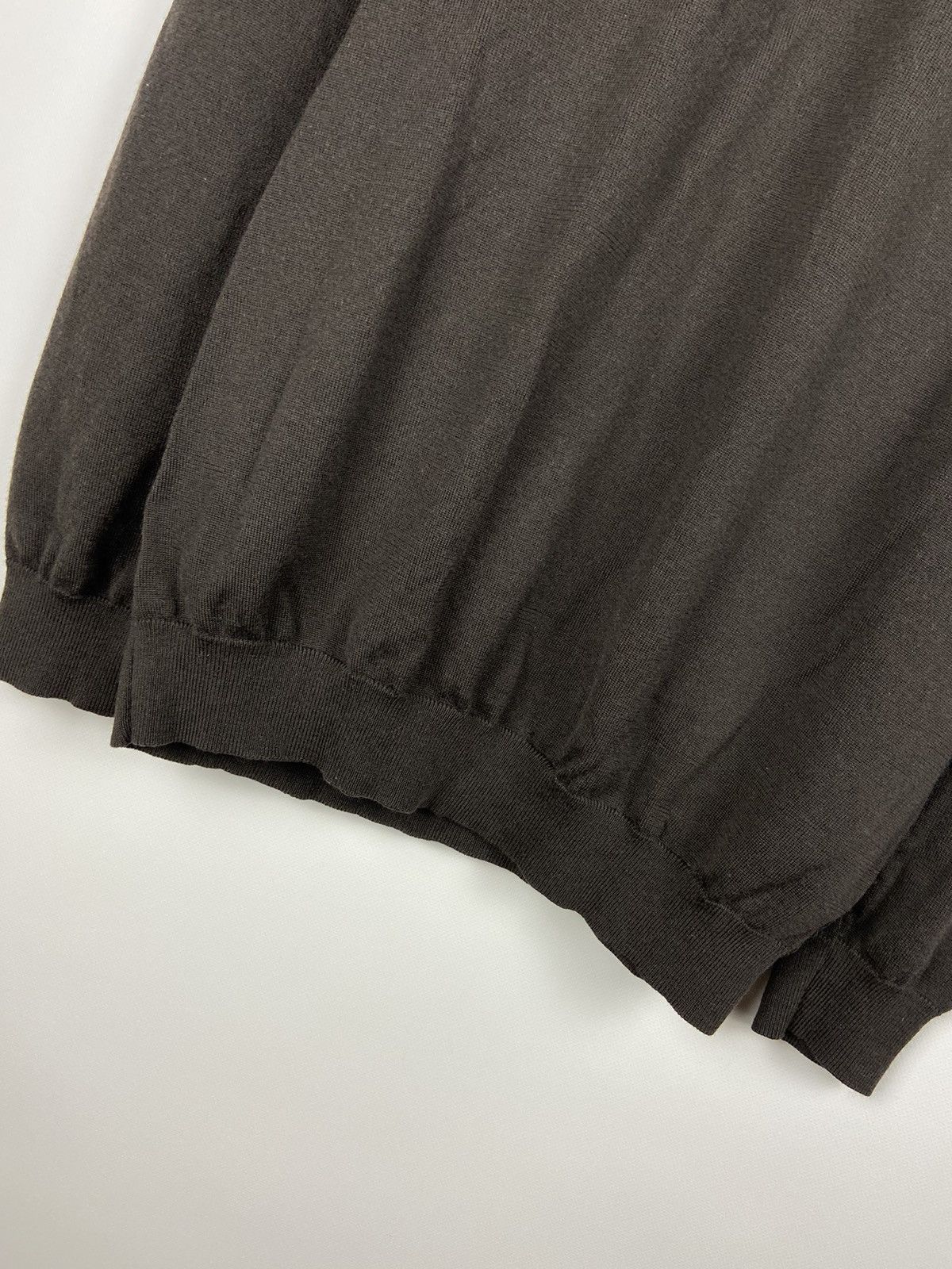 Balmain × Vintage Vintage Balmain Sweatshirt Collared Button Long Sleeve Wool Size US XL / EU 56 / 4 - 7 Thumbnail