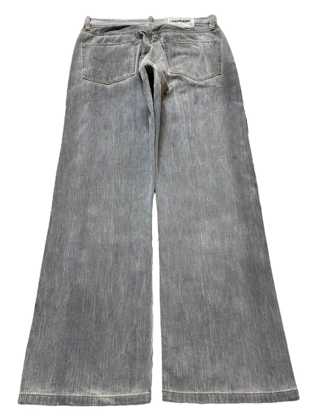 Other Vintage Crocodile Faded Wash Style Distressed Baggy Jeans Size US 30 / EU 46 - 2 Thumbnail