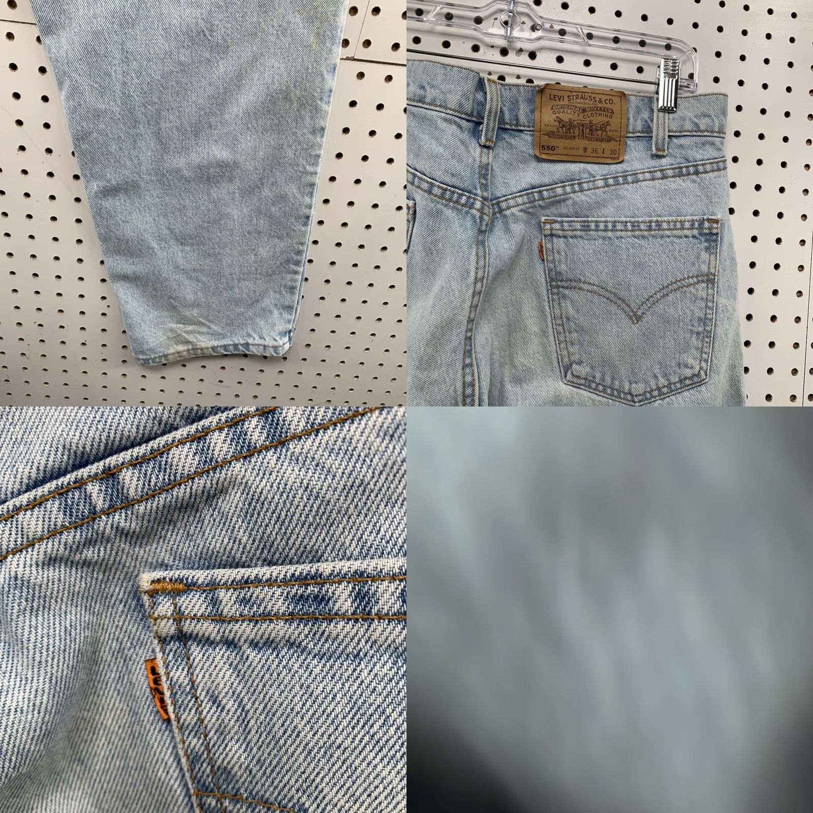 Levi's Keywords: "Vintage 90s Levi'S 550 Size US 36 / EU 52 - 8 Thumbnail