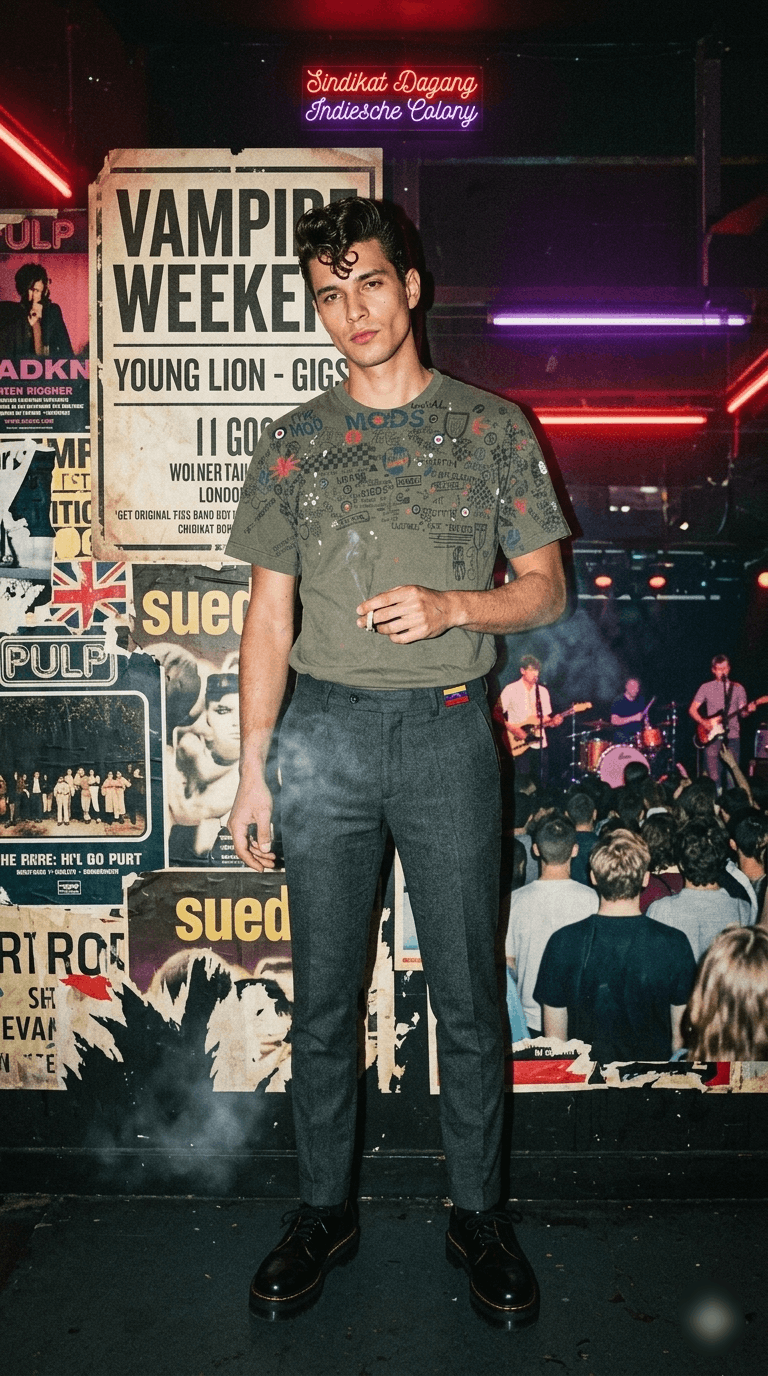 Ben Sherman Ben Sherman Mods Graphic Tee British Mod Culture Size US L / EU 52-54 / 3 - 1 Thumbnail