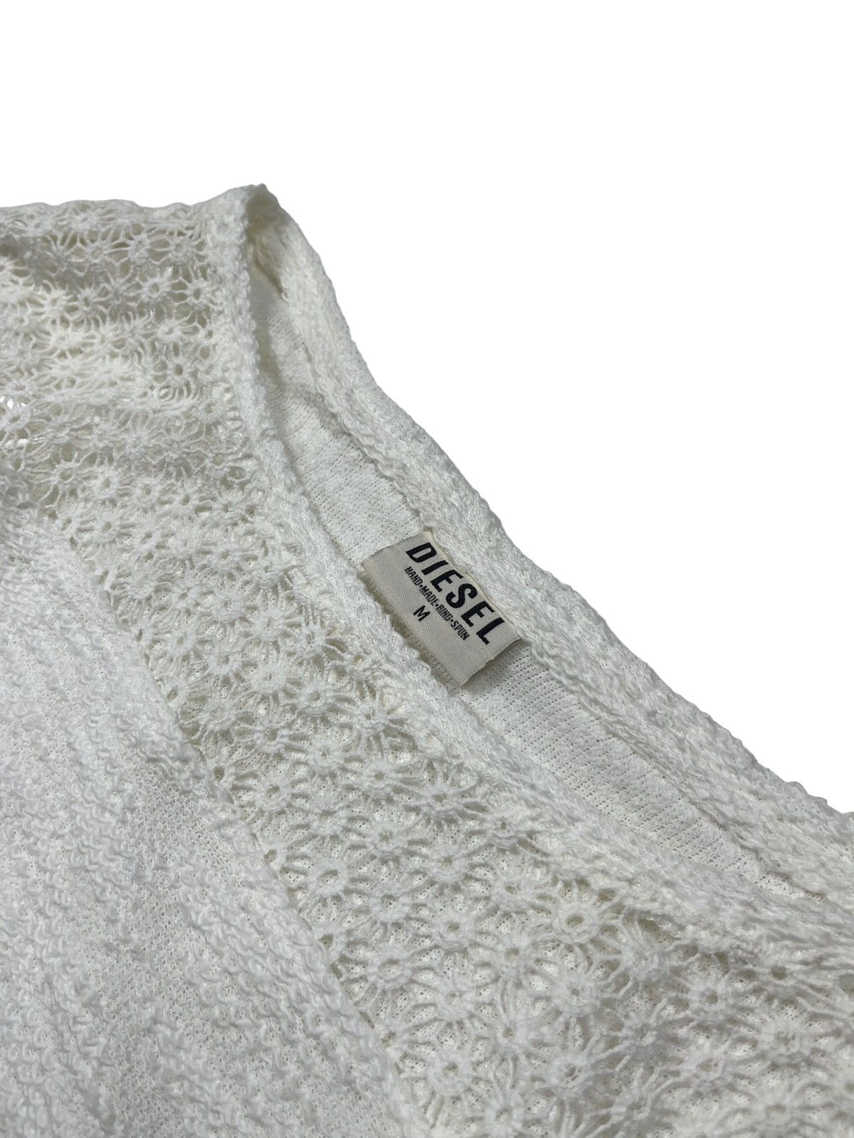 Diesel Diesel Hand Made Ring Spun Sweater Size M / US 6-8 / IT 42-44 - 6 Thumbnail