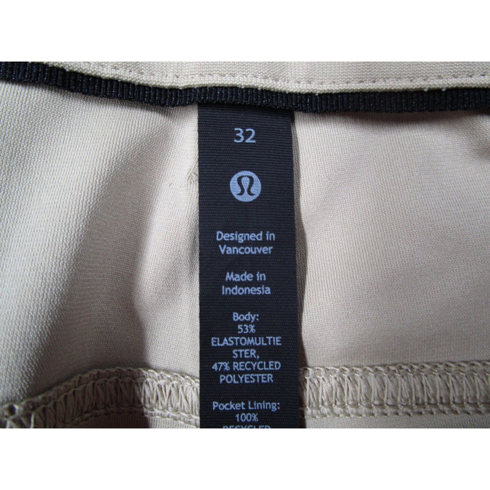 Lululemon Lululemon Pants Mens 32 Beige Slim Stretch 5-Pocket Casual LM5AQRS Size US 32 / EU 48 - 2 Thumbnail