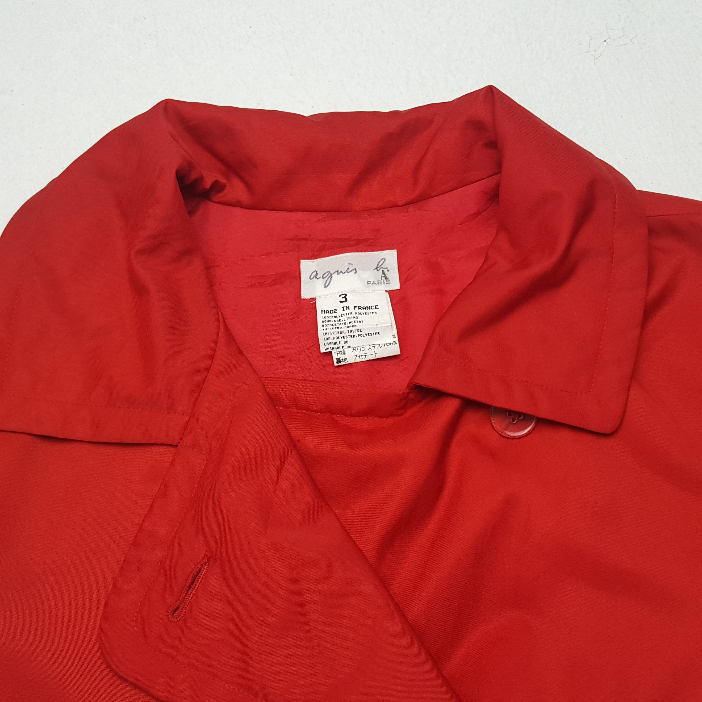 Vintage × agnes b. Vintage Agnes B. Designer Brand Blazer Jacket Size S / US 4 / IT 40 - 4 Thumbnail