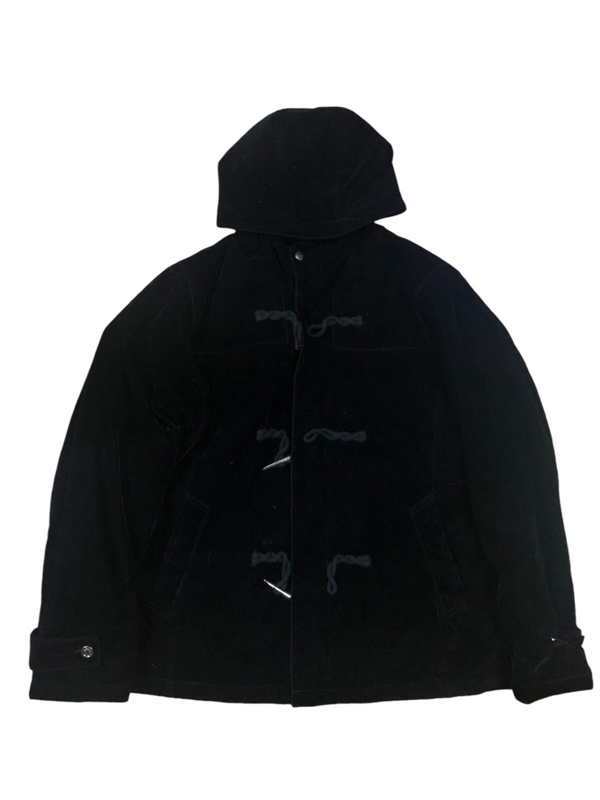 If Six Was Nine × Le Grande Bleu (L.G.B.) × Velvet Spinash Velvet Hooded Jacket Size US M / EU 48-50 / 2 - 1 Thumbnail
