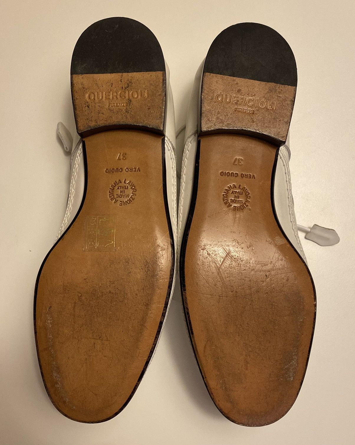 Quercioli Derby in smooth leather Size US 7 / IT 37 - 5 Thumbnail