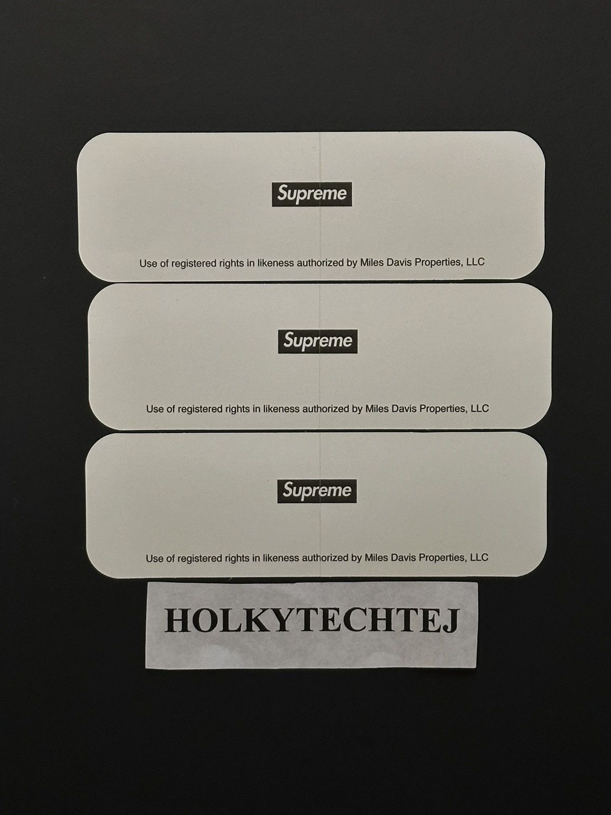 Supreme Supreme Miles Davis Sticker Set Size ONE SIZE - 2 Thumbnail