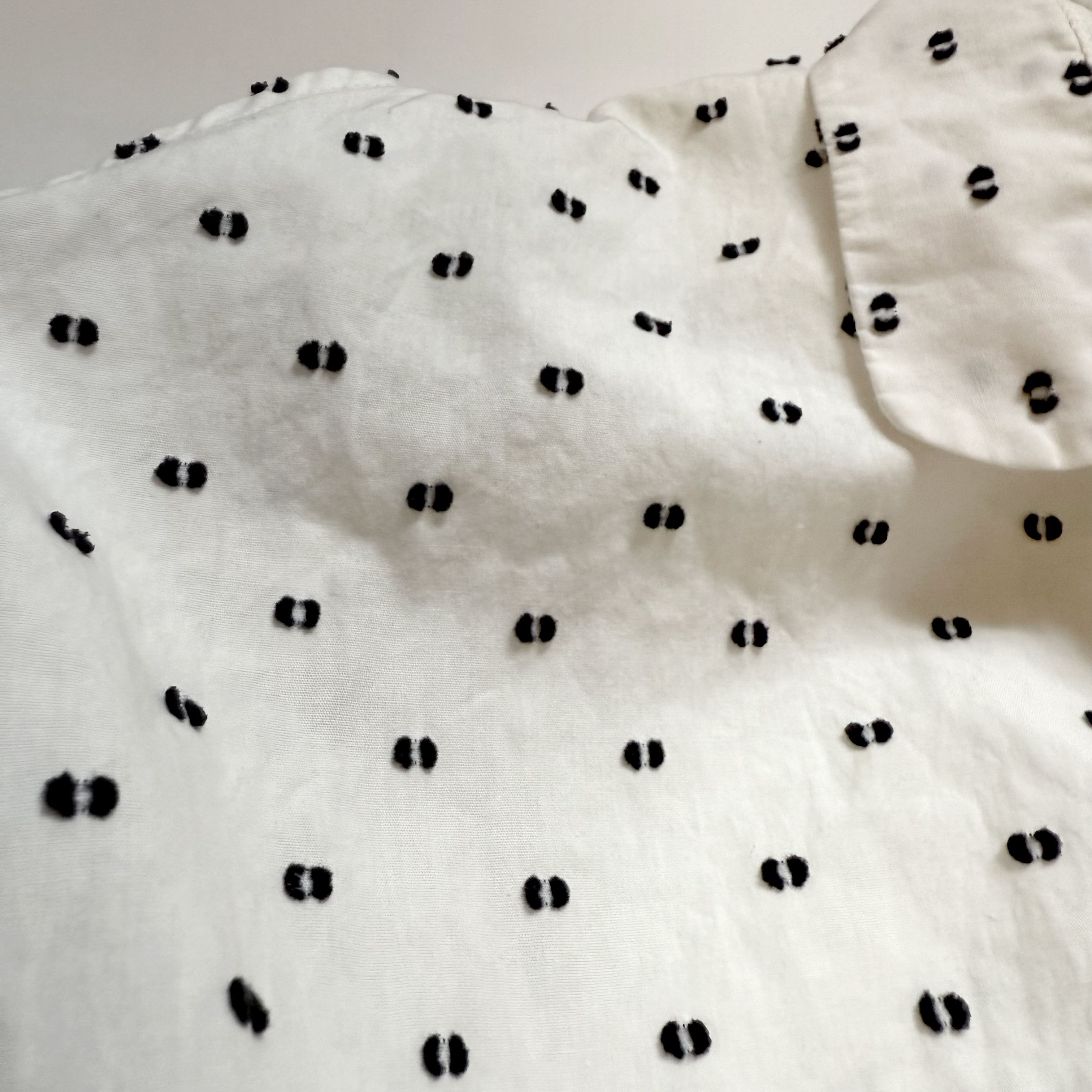 Henrik Vibskov SOLD Henrik Vibskov White Polka Dot Shirt Dress Size S Size S / US 4 / IT 40 - 10 Thumbnail
