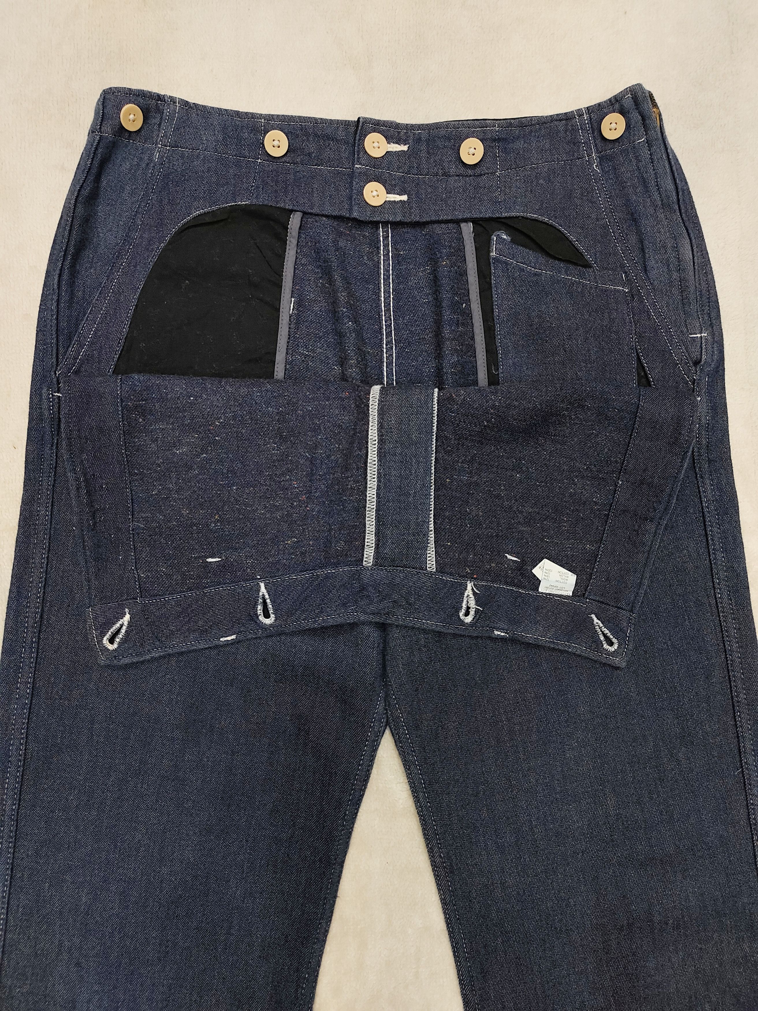 Hiroshi Kato Hiroshi Kato- Minimal Worker Sailor Inspired Utility Pants Size US 34 / EU 50 - 4 Thumbnail