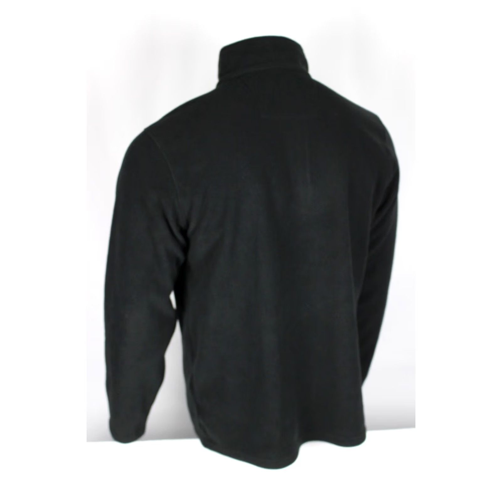 Vintage CAT Caterpillar Men's Fleece Jacket 1/4 Zip Microfleece M Black Yellow 1030010 Size US M / EU 48-50 / 2 - 2 Thumbnail