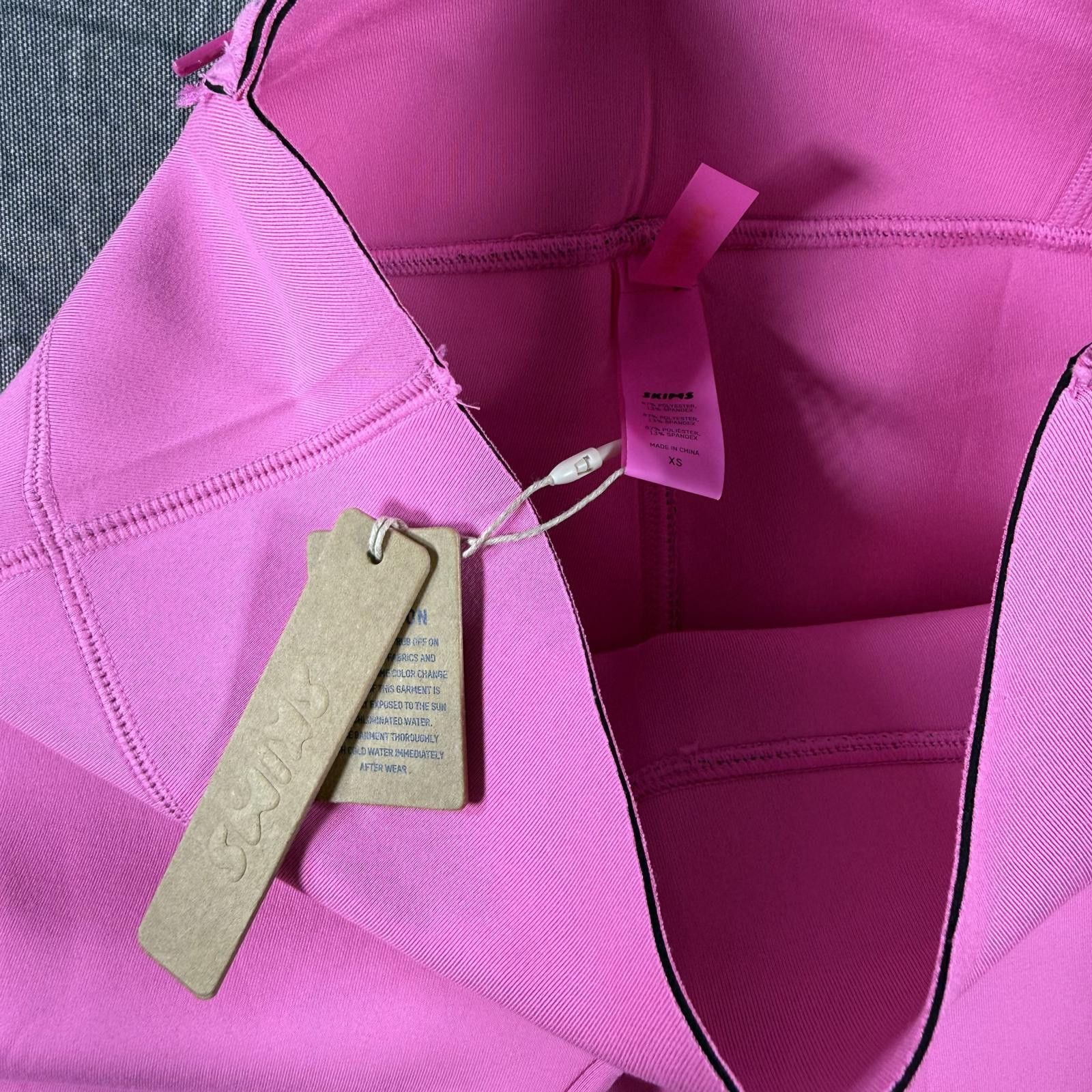 Swims Skims Swim Pants Women's XS Pink Suba Full Length NWT Size 26" / US 2 / IT 38 - 7 Thumbnail