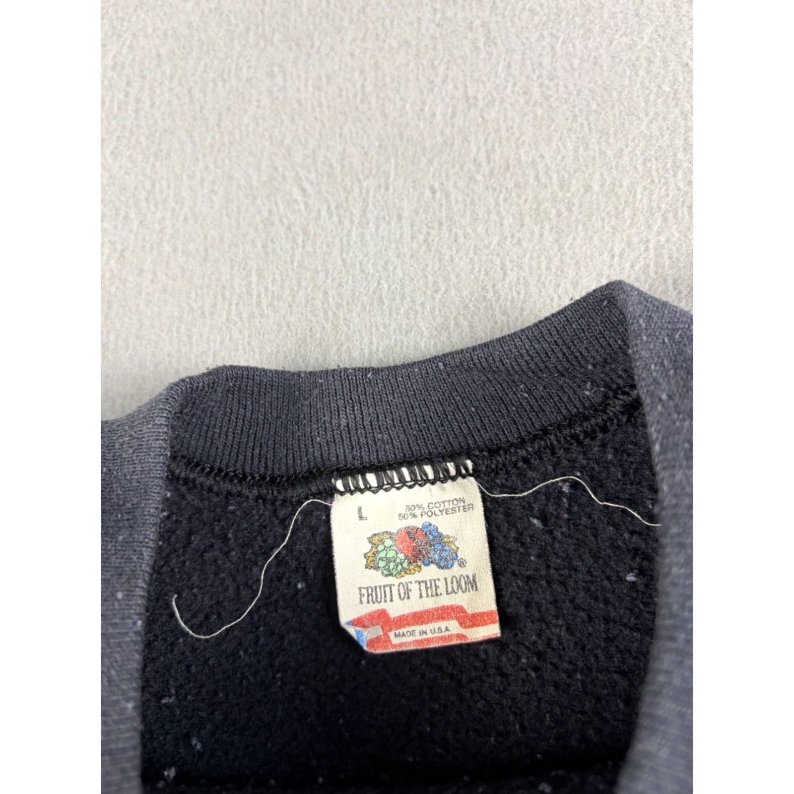 Fruit Of The Loom VINTAGE Ray Steven’s Theatre Sweatshirt Large Black 90s Missouri Branson Cotton Size US L / EU 52-54 / 3 - 3 Thumbnail